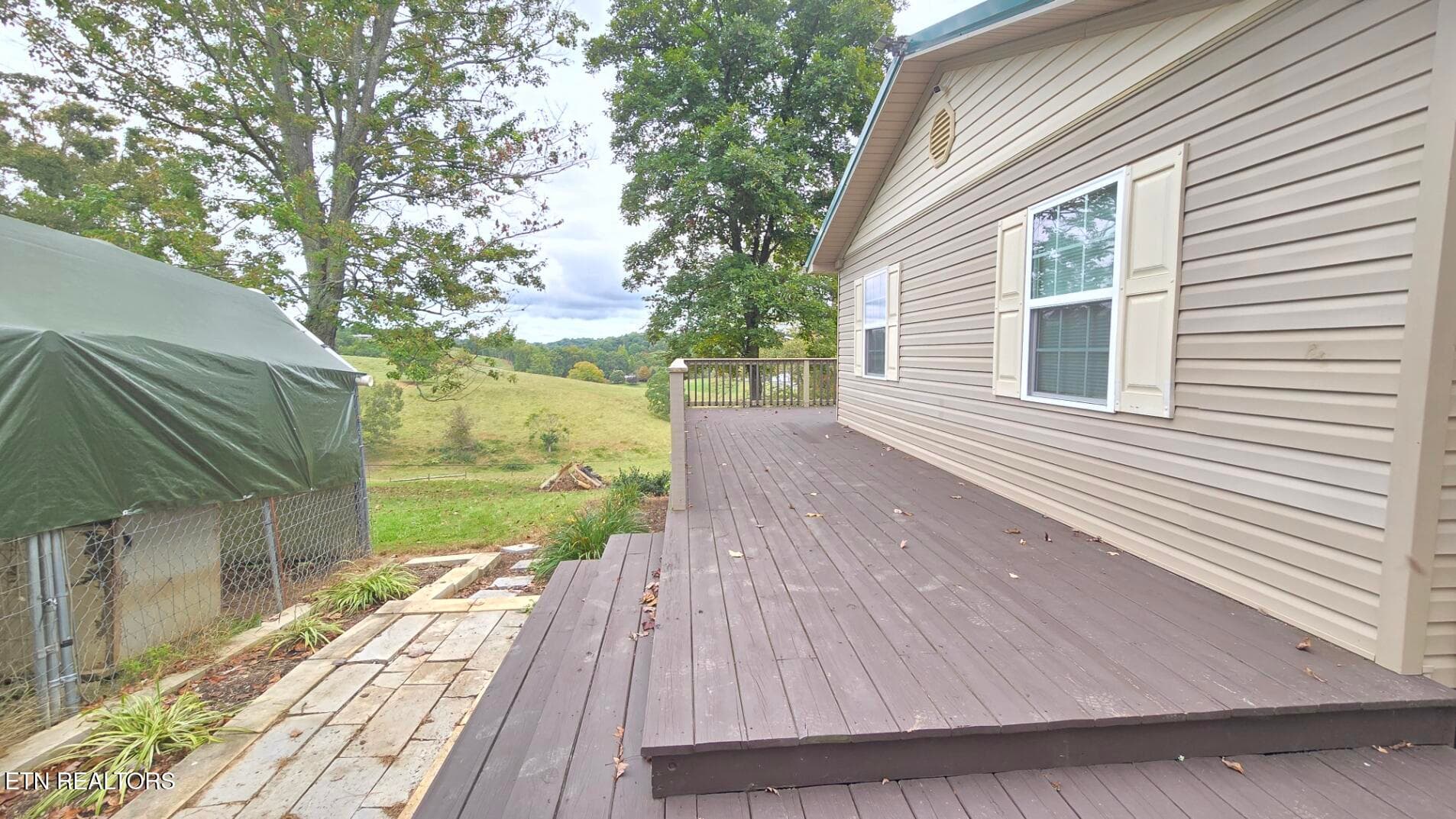 Side Deck - 1672 Old Nursery Rd, Rose Hill, VA 24281, Rose Hill
