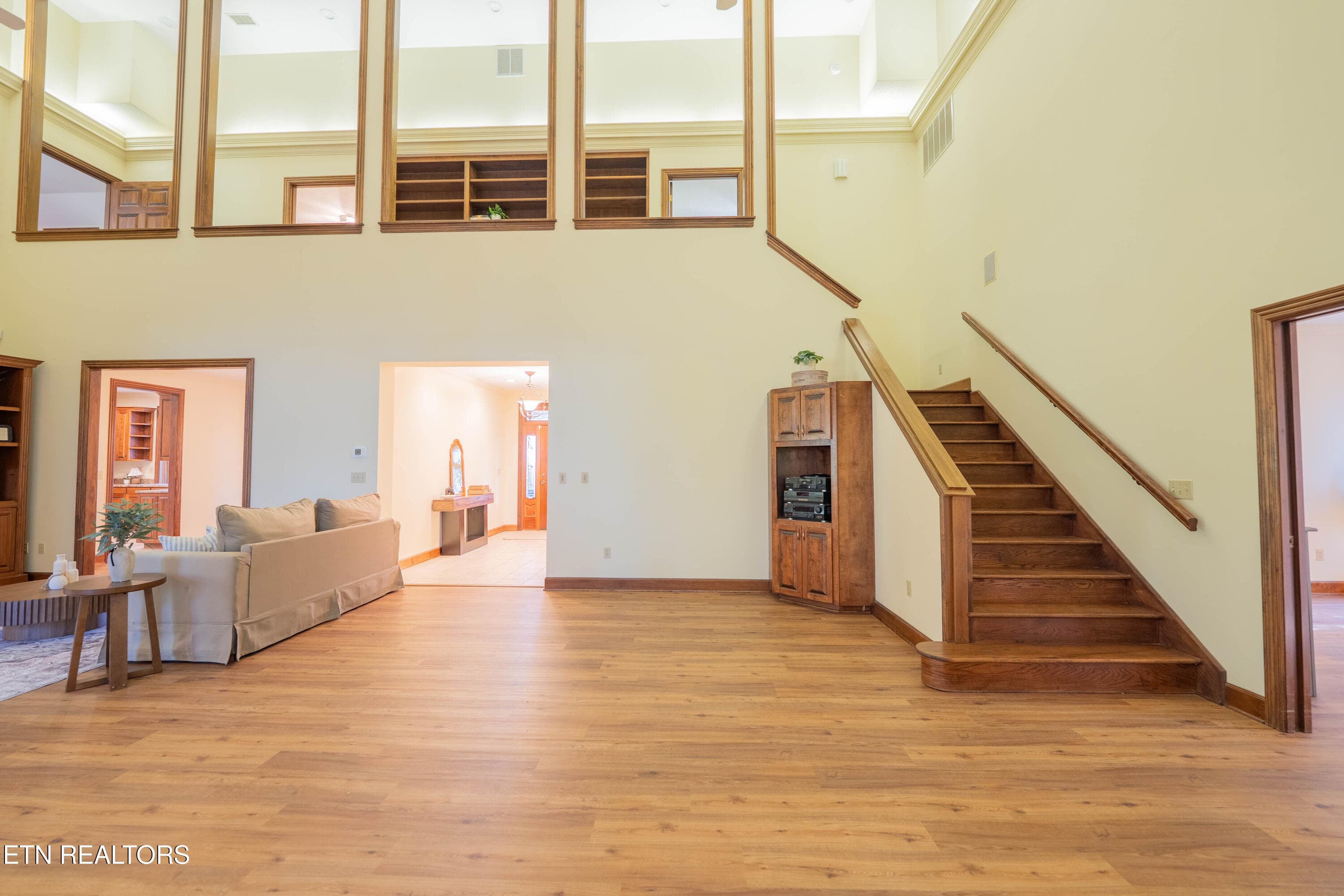 Stairs to the Upper Level - 306 Teague Lane, Sevierville, TN 37862, Sevierville