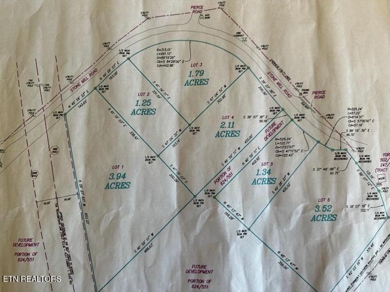 whole survey chadwell - Stone Mill Lot 2 Rd, Jacksboro, TN 37757, Jacksboro