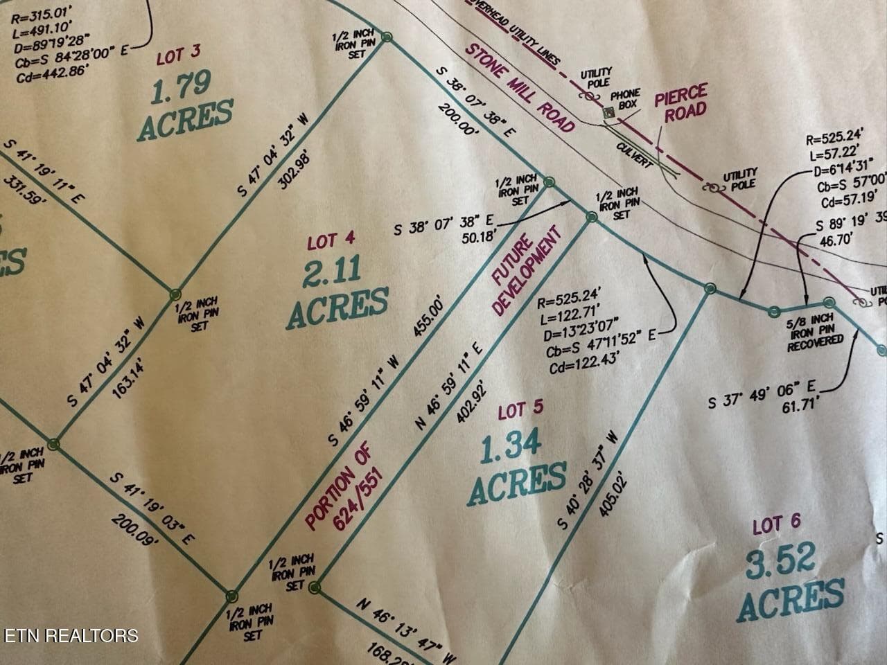 survey lot 4 chadwell - Stone Mill Lot 4 Rd, Jacksboro, TN 37757, Jacksboro