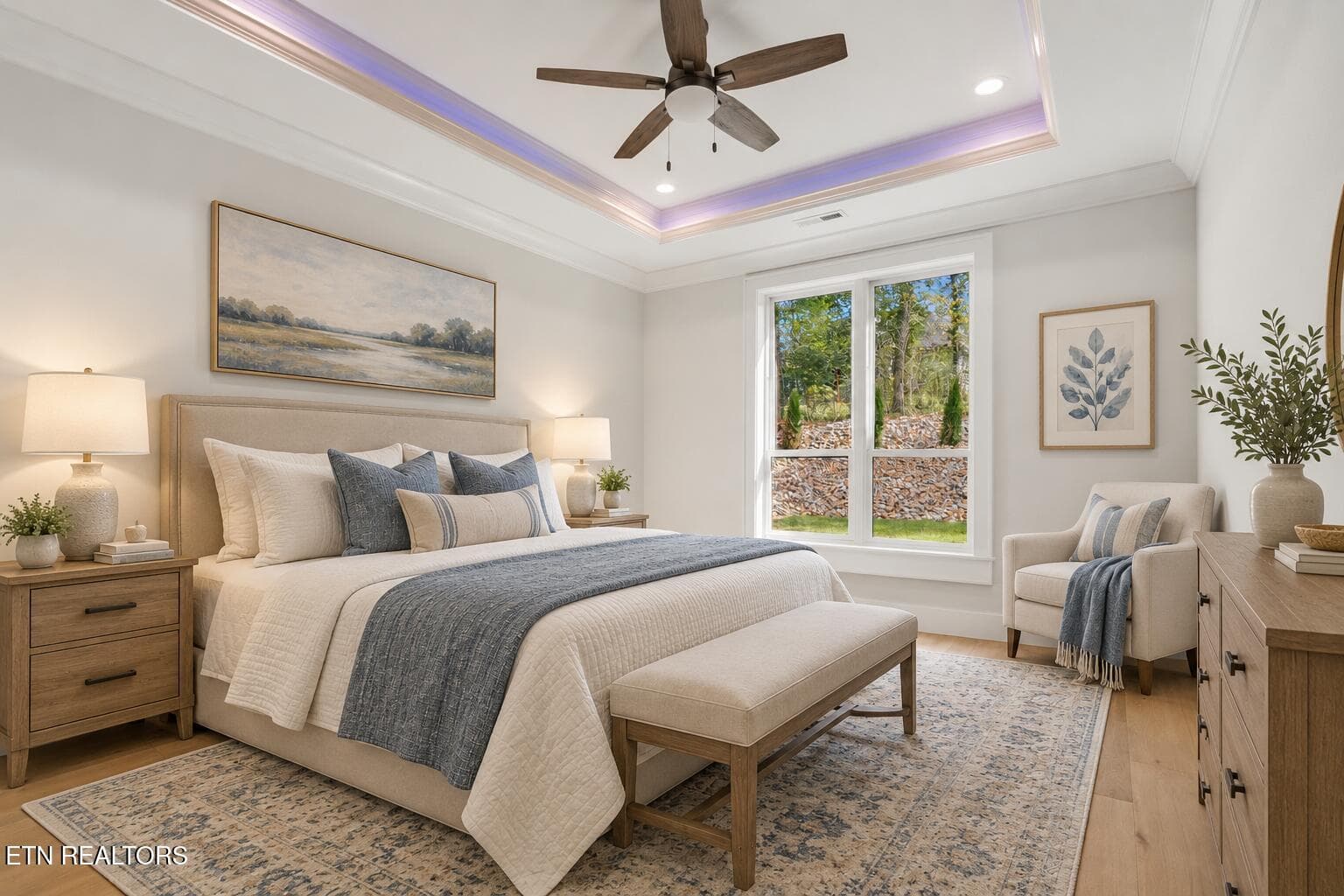 Virtual Staging- Bedroom 2 - 212 Chatuga Way, Loudon, TN 37774, Loudon
