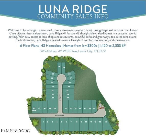 LR Plat - 611 8th Avenue, Lenoir City, TN 37771, Lenoir City