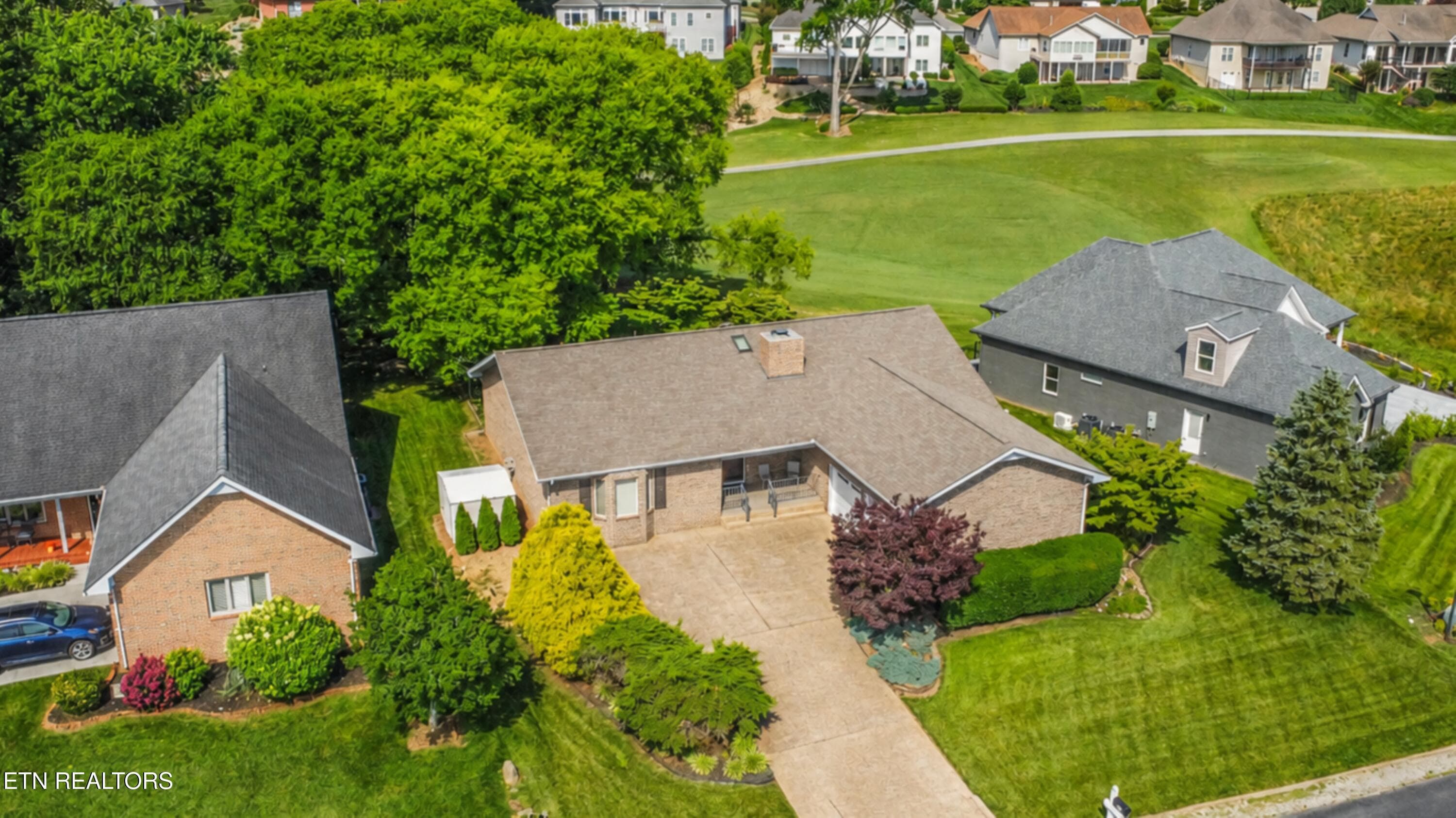drone view - 212 Tooweka Lane, Loudon, TN 37774