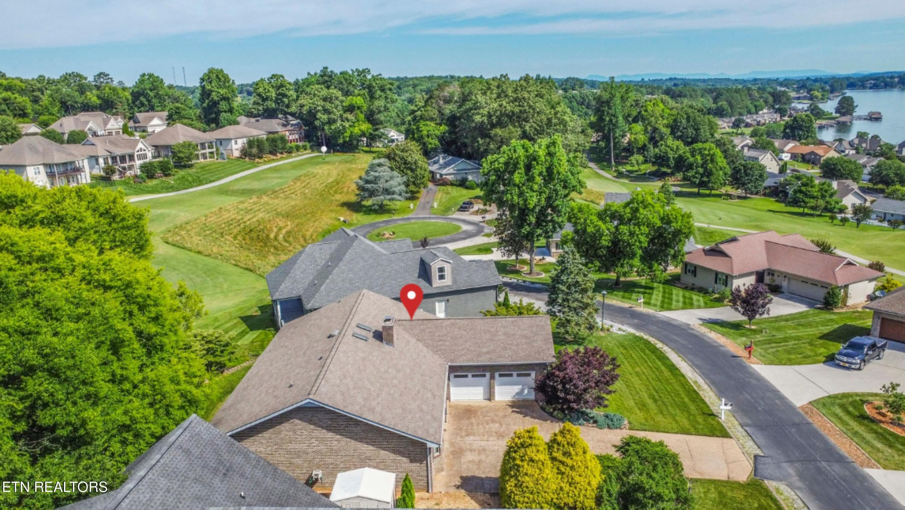 drone view - 212 Tooweka Lane, Loudon, TN 37774