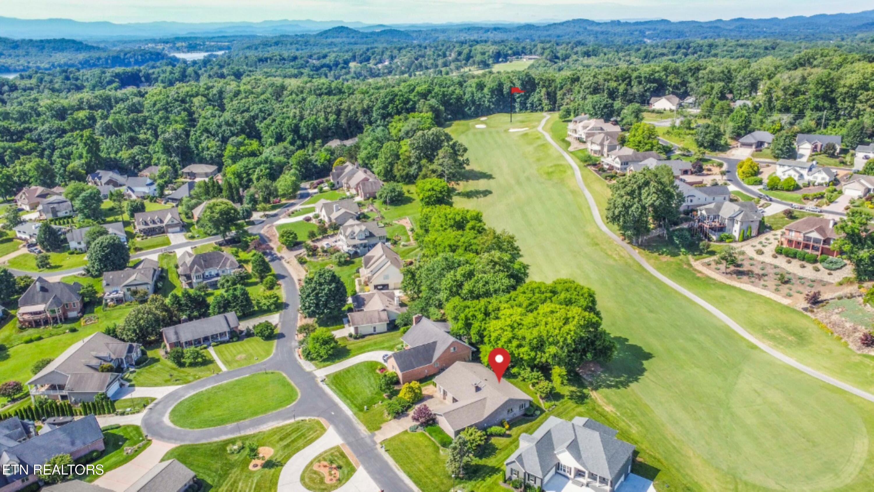 drone view - 212 Tooweka Lane, Loudon, TN 37774