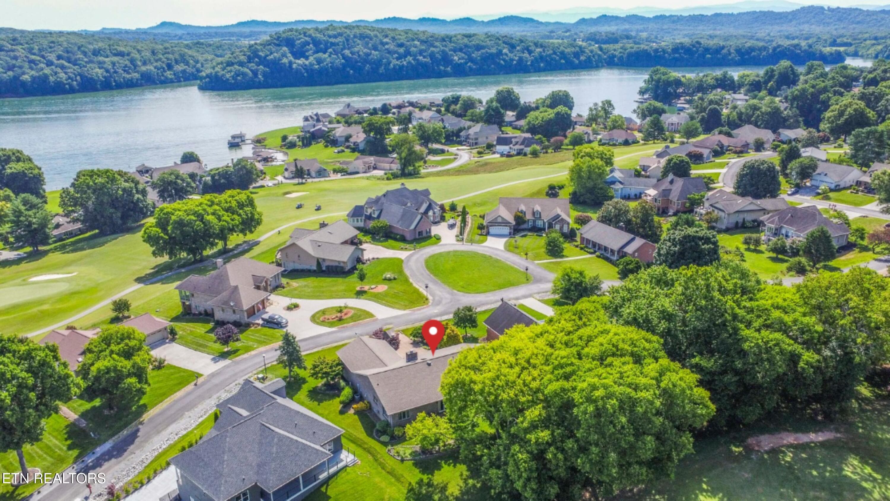 drone view - 212 Tooweka Lane, Loudon, TN 37774