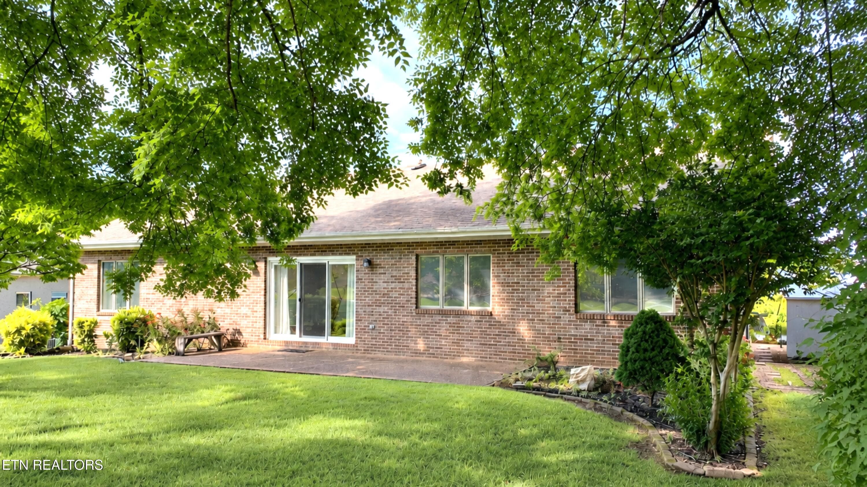 rear exterior - 212 Tooweka Lane, Loudon, TN 37774