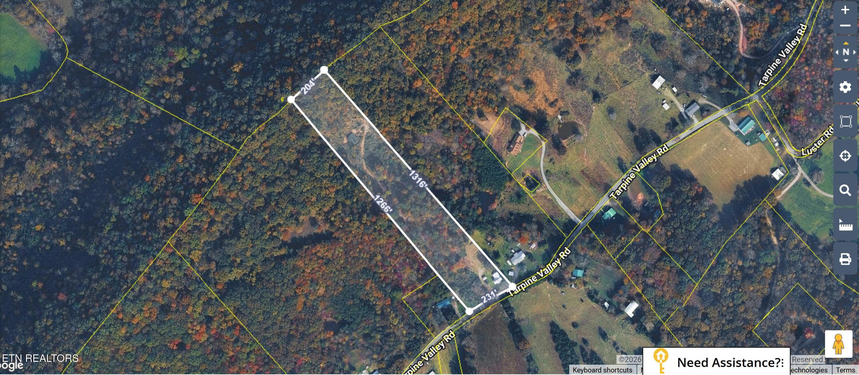 Screenshot 2026-10-06 093235 - 362 Tarpine Valley Rd, Rogersville, TN 37857