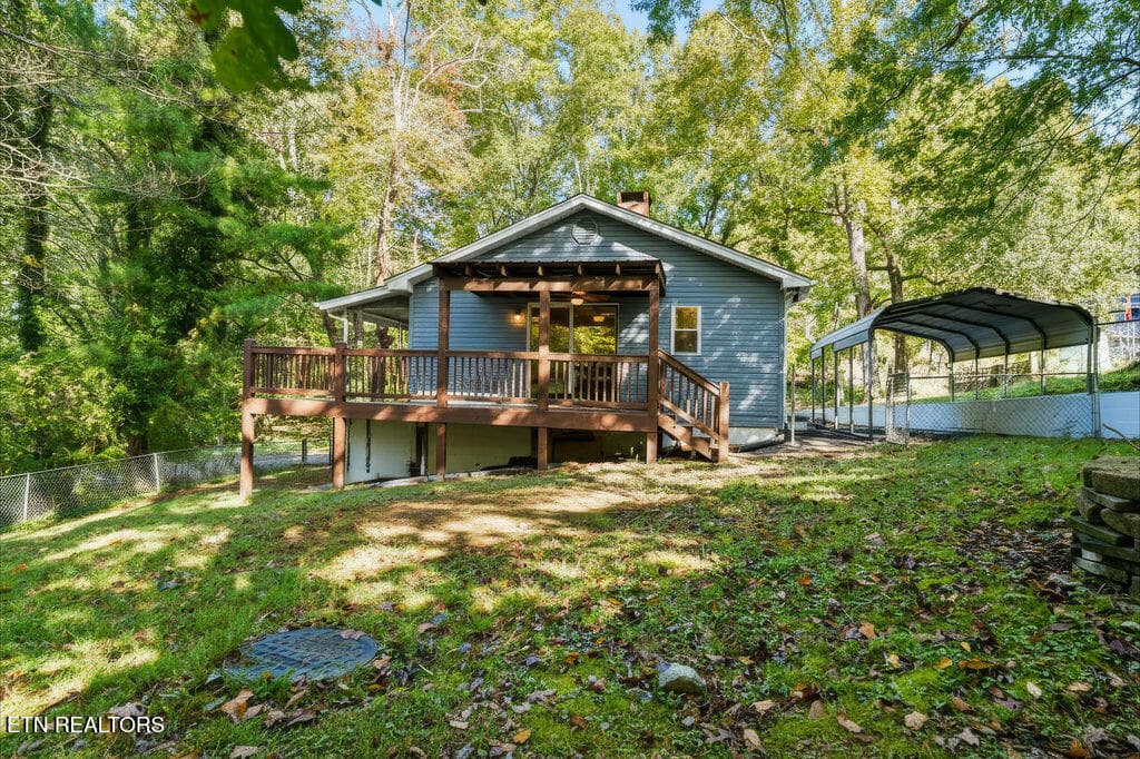 Backyard - 132 Taylor Rd, Oak Ridge, TN 37830, Oak Ridge