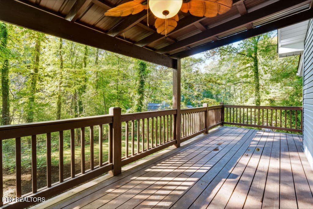 Back deck - 132 Taylor Rd, Oak Ridge, TN 37830, Oak Ridge