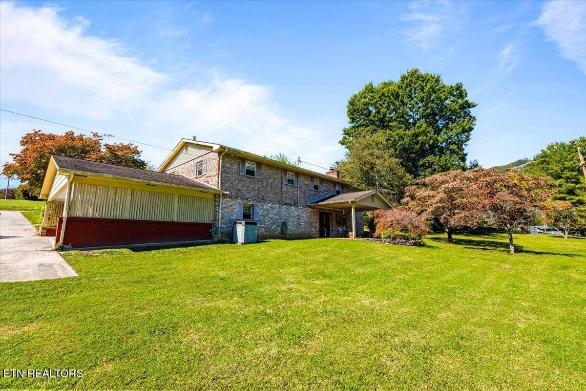 Rear - 166 Scenic Drive, Jacksboro, TN 37757, Jacksboro
