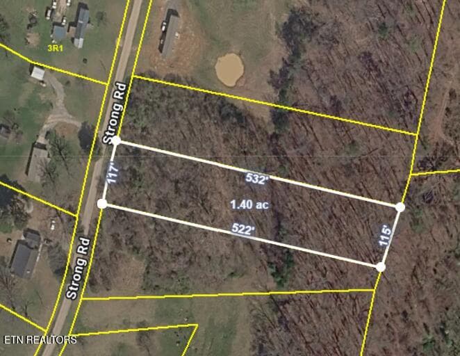 3792 Strong-CRS Map - 3792 Strong Rd, Mascot, TN 37806, Mascot