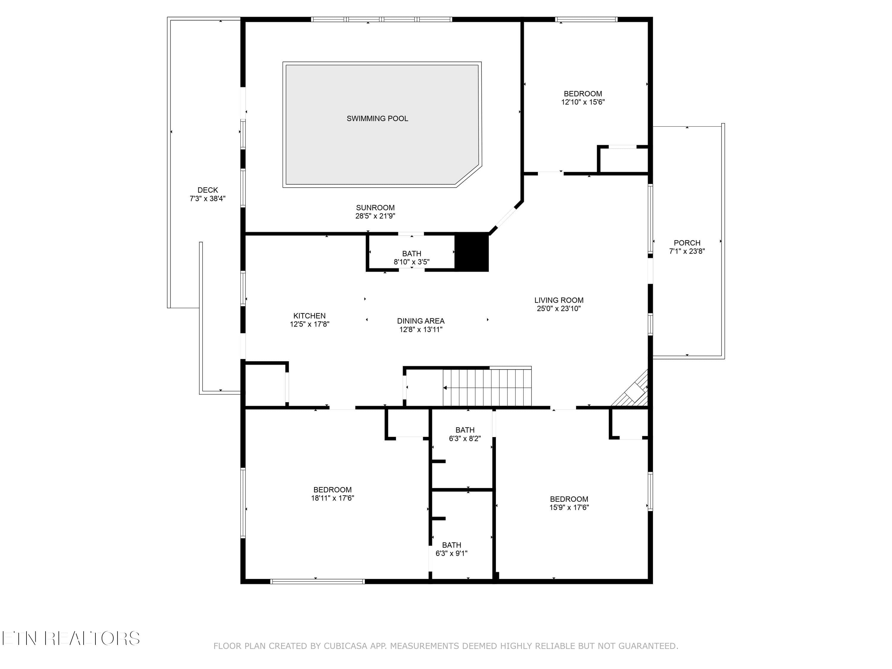 1st_floor_220_amet_way_cosby_with_dim - 220 Amet Way, Cosby, TN 37722, Cosby