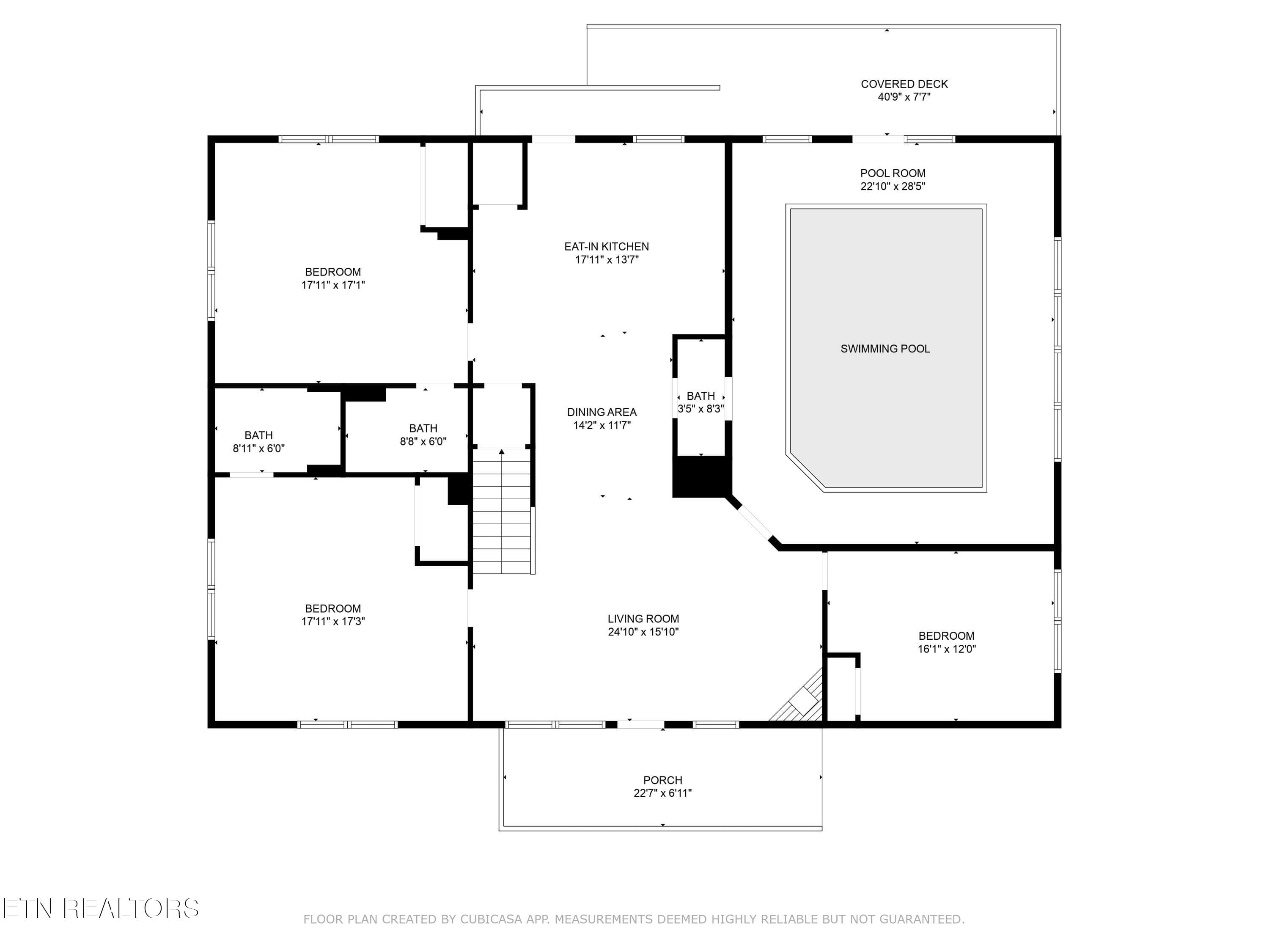 1st_floor_224_amet_way_cosby_with_dim - 224 Amet Way, Cosby, TN 37722, Cosby
