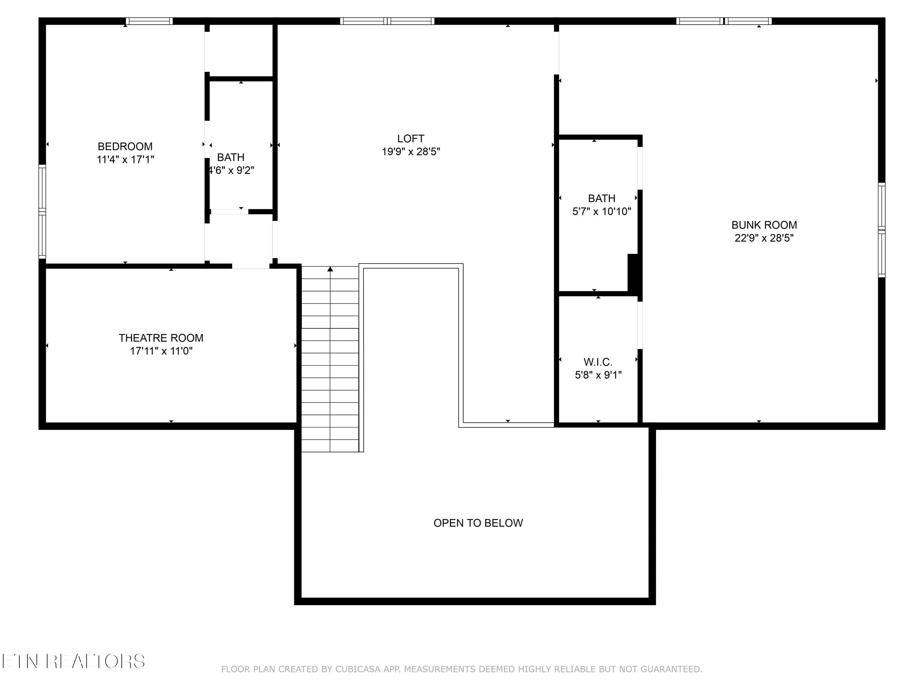 2nd_floor_224_amet_way_cosby_with_dim - 224 Amet Way, Cosby, TN 37722, Cosby