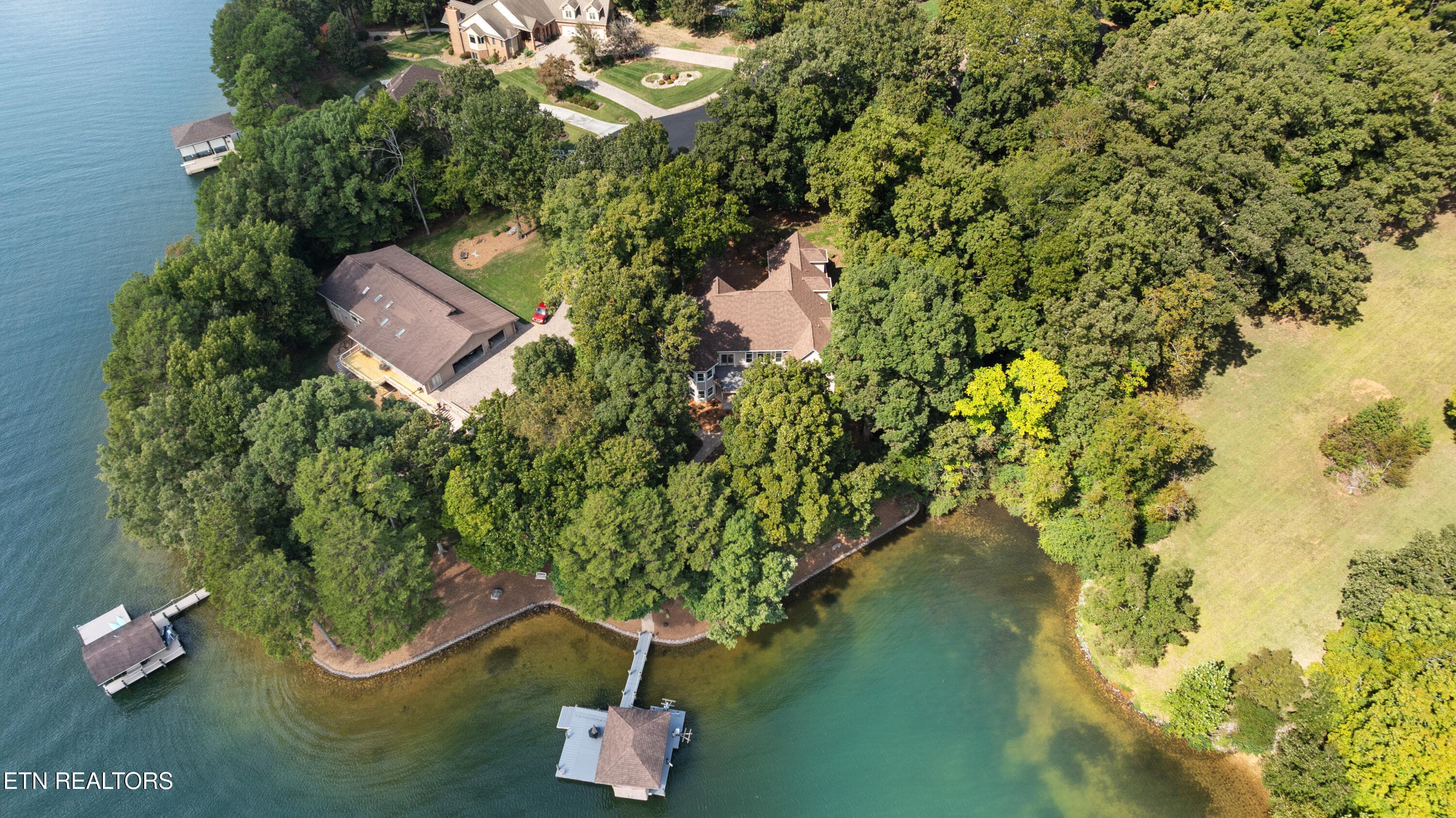 Aerial View - 631 Tanasi Lane, Loudon, TN 37774, Loudon