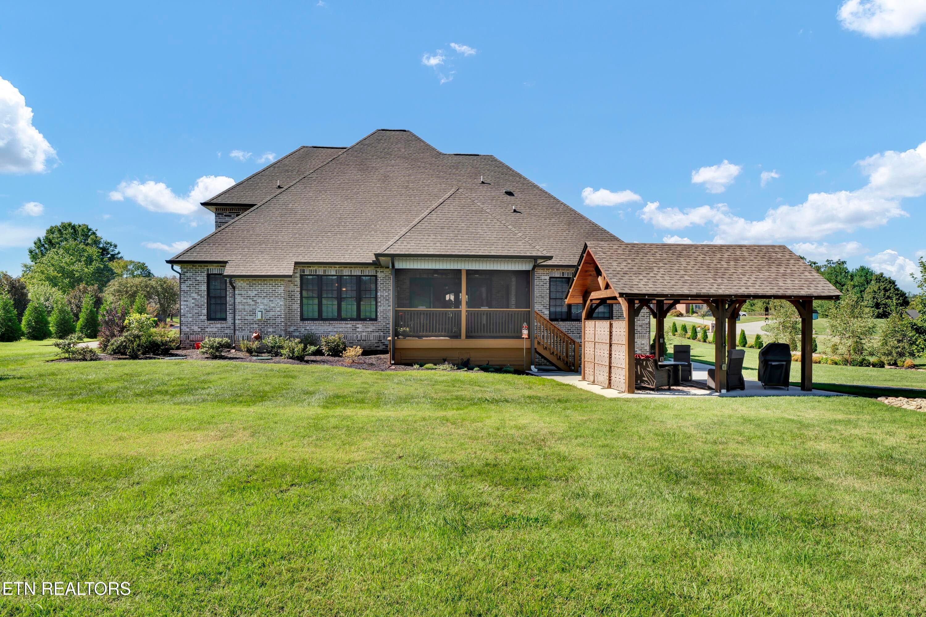 Exterior Back - 3812 Jackson Bend Drive, Louisville, TN 37777, Louisville