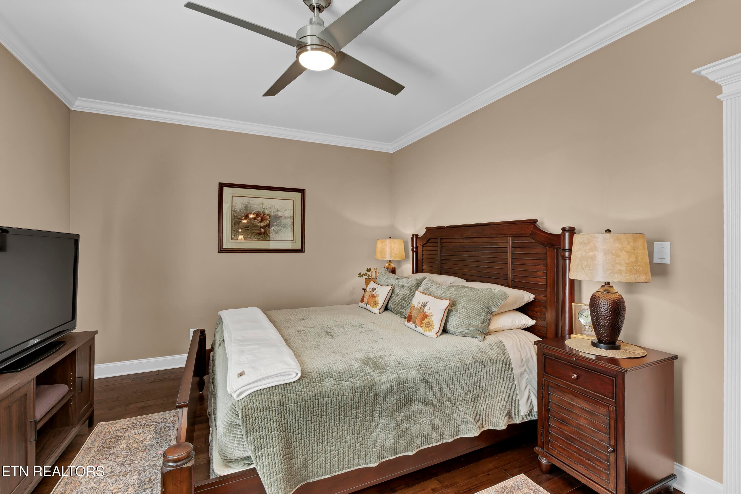 Downstairs Bedroom - 3812 Jackson Bend Drive, Louisville, TN 37777, Louisville