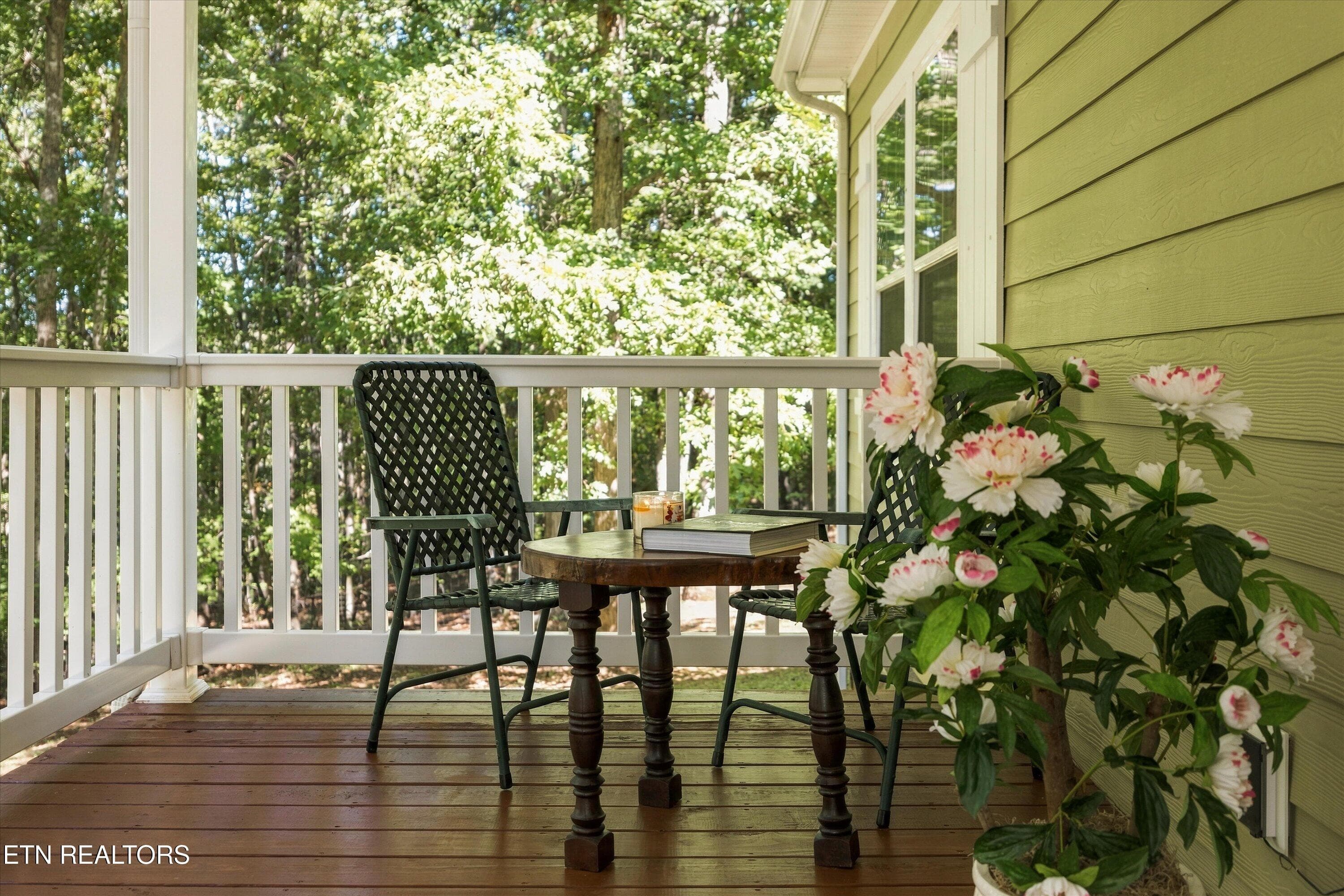 But this is the front porch - 4350 Get Good Hollow Rd, Loudon, TN 37774, Loudon