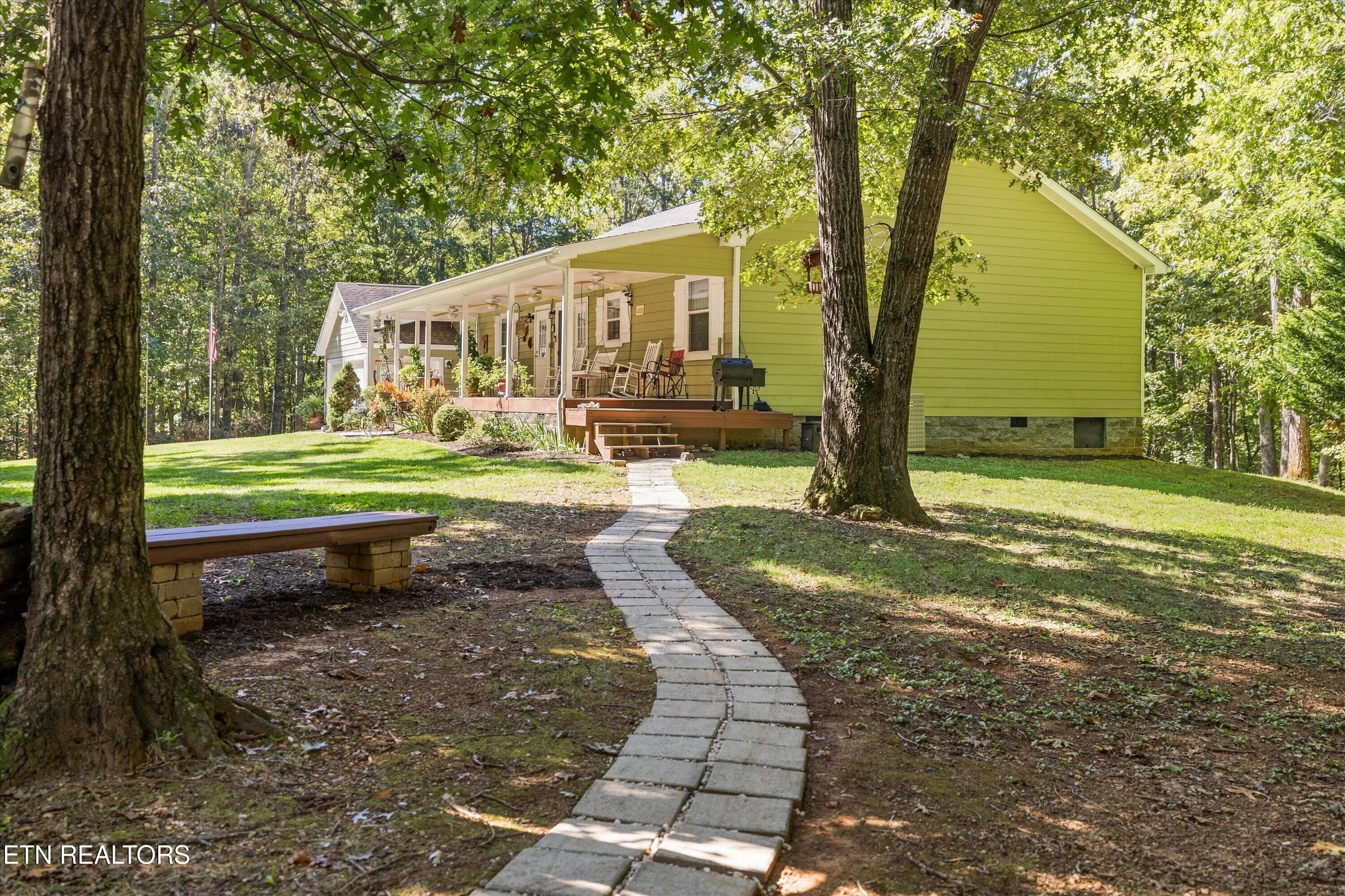 Heading back to the perfect porch - 4350 Get Good Hollow Rd, Loudon, TN 37774, Loudon