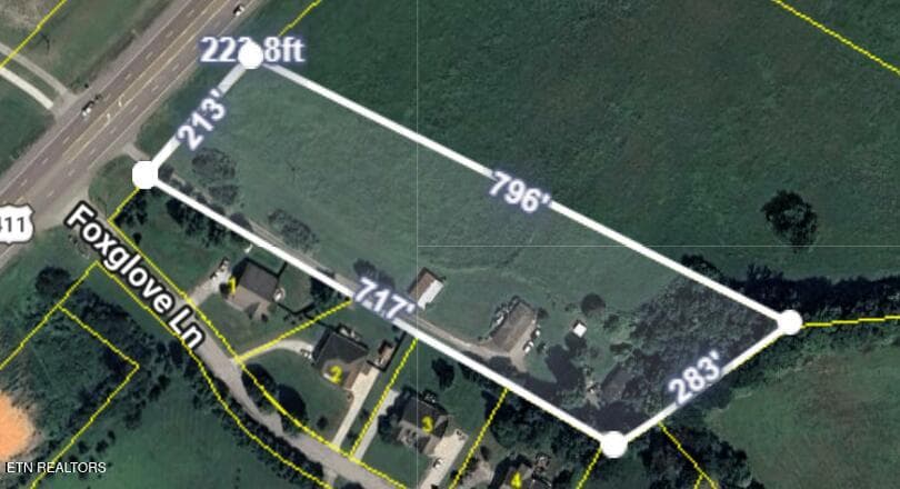 Plat map - 3816 Us Highway 411, Maryville, TN 37801, Maryville