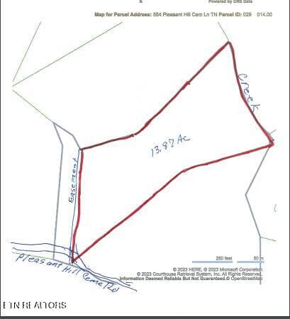 TAX MAPS - 580 Pleasant Cemetery Lane, Gainesboro, TN 38562, Gainesboro