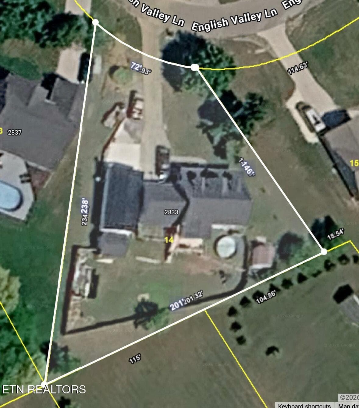 67. Aerial View - 2833 English Valley Lane, Sevierville, TN 37876
