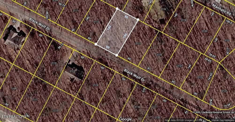 2115 Blackwolf plat - 2115 Black Wolf Drive, Crossville, TN 38572, Crossville