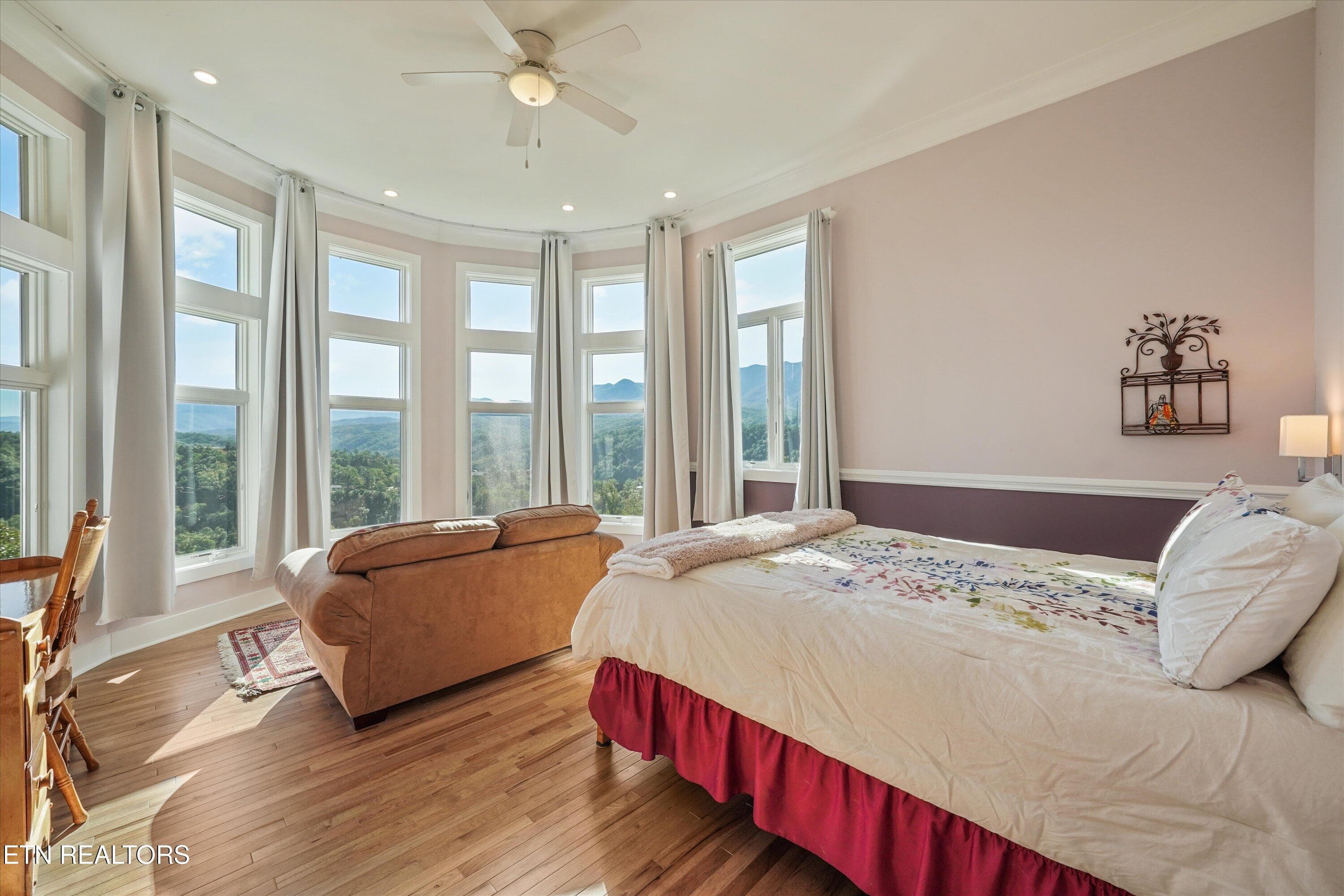 Lower Level Bedroom 4 - 706 Nocks Drive, Gatlinburg, TN 37738, Gatlinburg