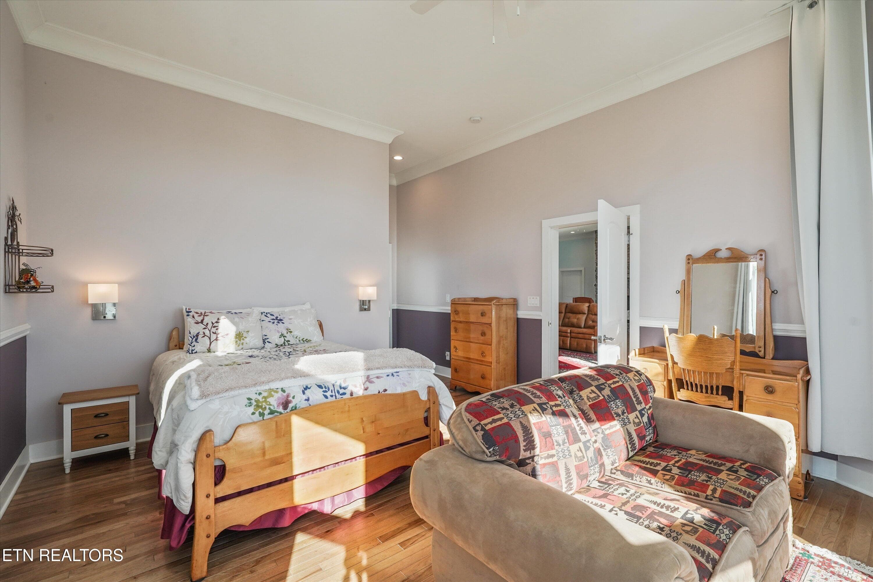 Lower Level Bedroom 4 - 706 Nocks Drive, Gatlinburg, TN 37738, Gatlinburg