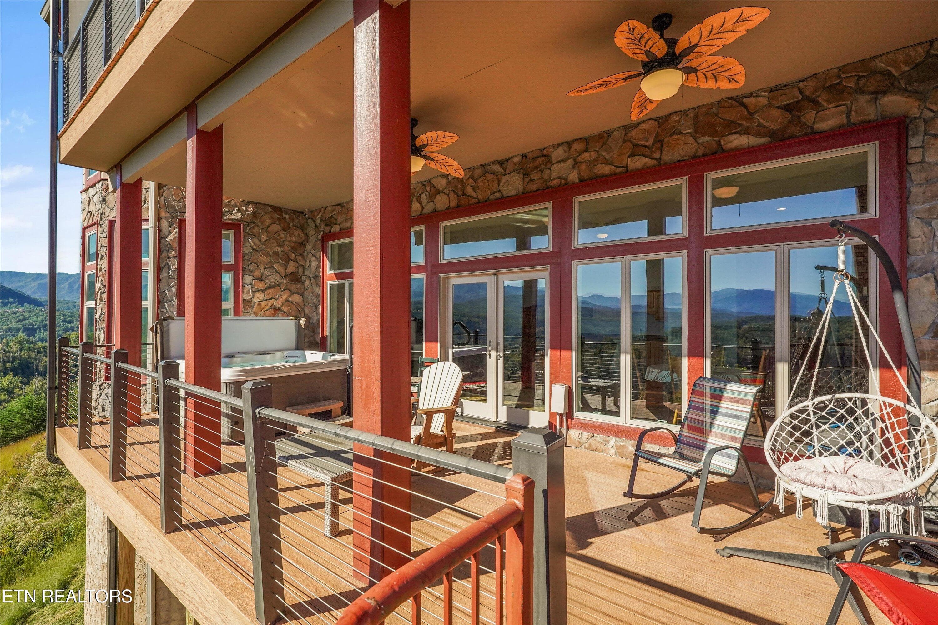 Lower Level Deck - 706 Nocks Drive, Gatlinburg, TN 37738, Gatlinburg