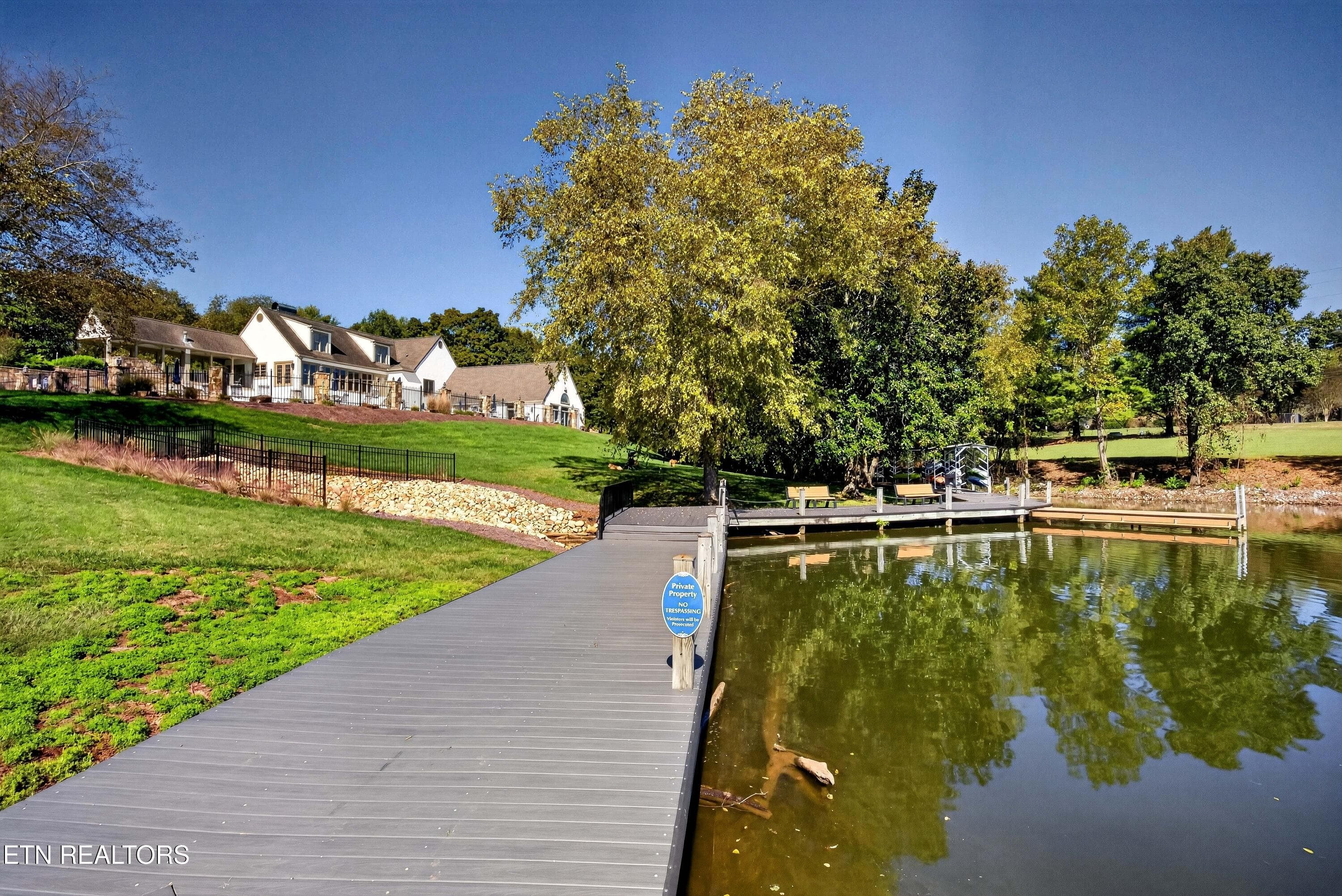 Clubhouse view from boat slips - 2010 Breakers Point, Knoxville, TN 37922, Knoxville