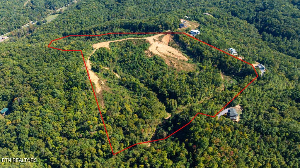 DJI_0635copy - 433 Rdg Crk Way, Cosby, TN 37722, Cosby