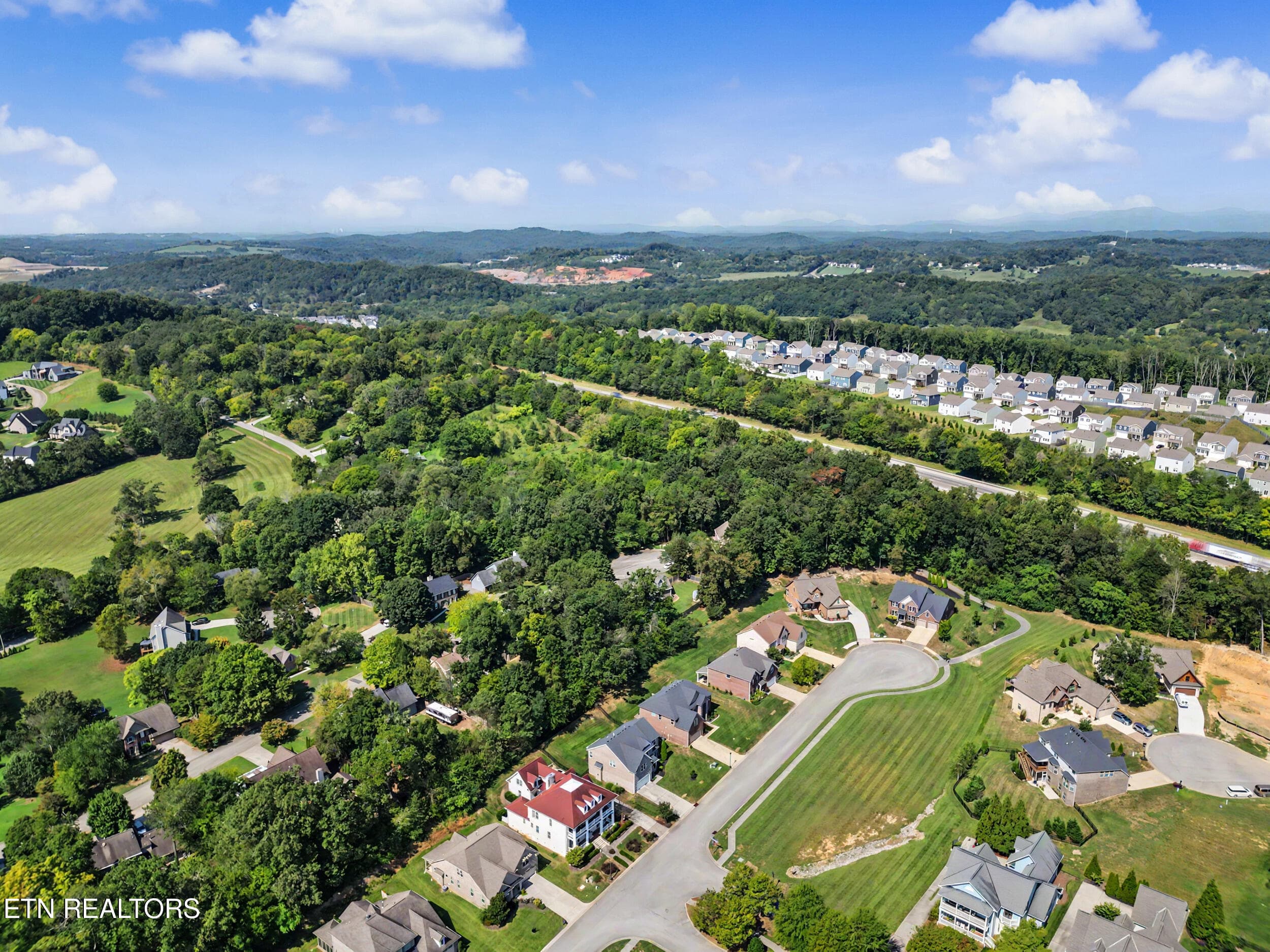Aerial 2 - 12507 Cotton Blossom Lane, Knoxville, TN 37934, Knoxville
