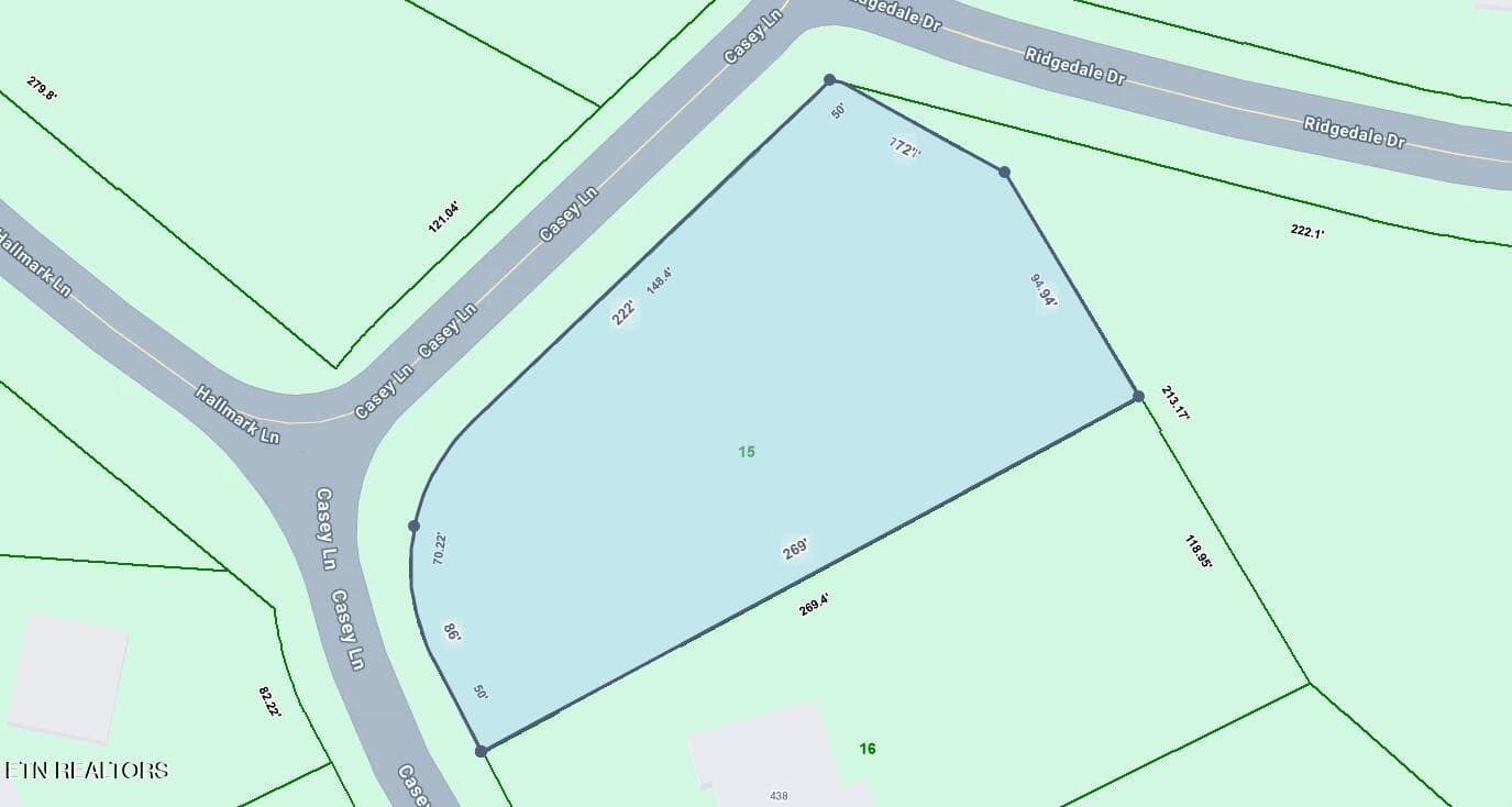 Casey aerial - 438 Casey Lane, Strawberry Plains, TN 37871, Strawberry Plains