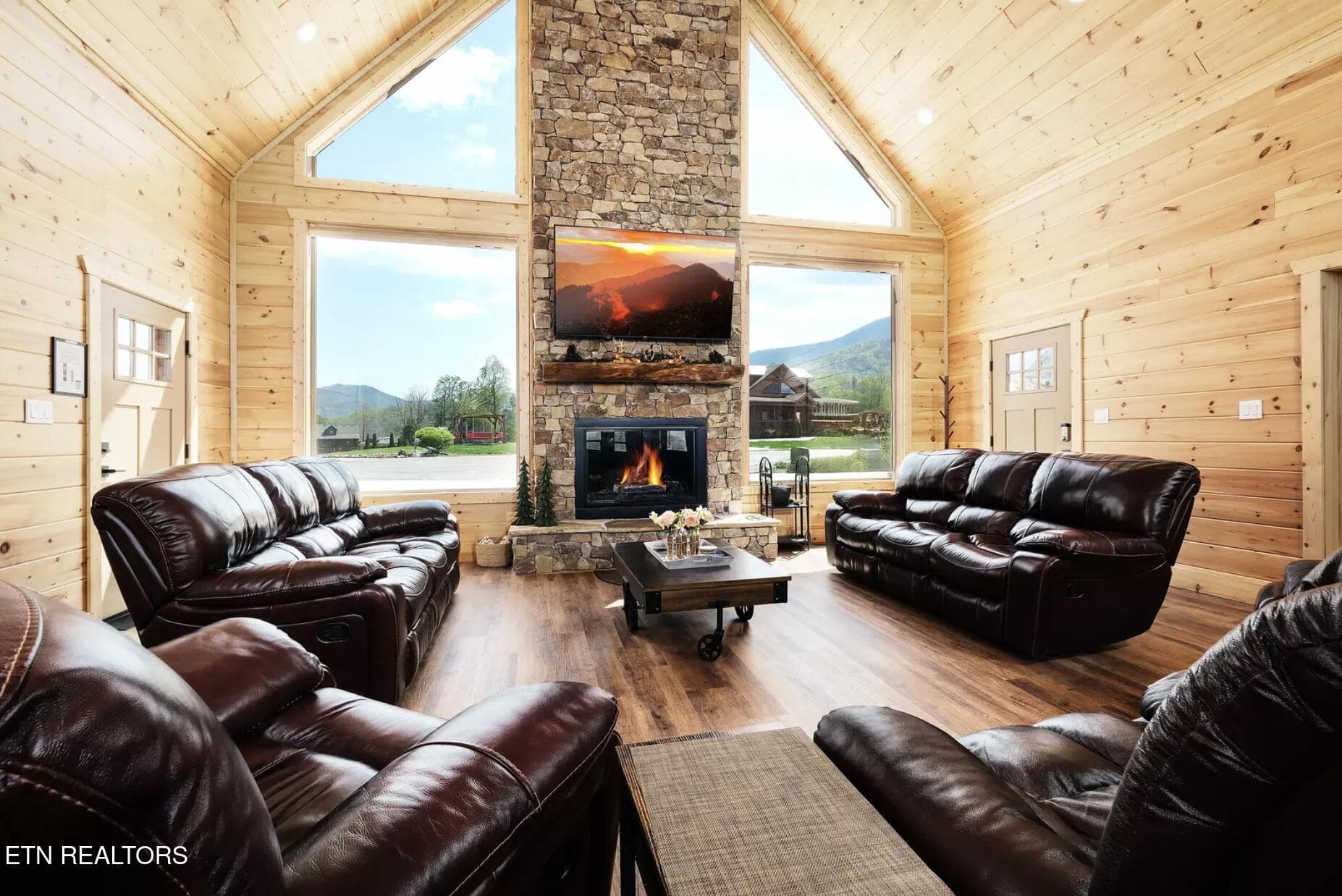 Living room - 3453 Cove Meadows Drive, Sevierville, TN 37862, Sevierville
