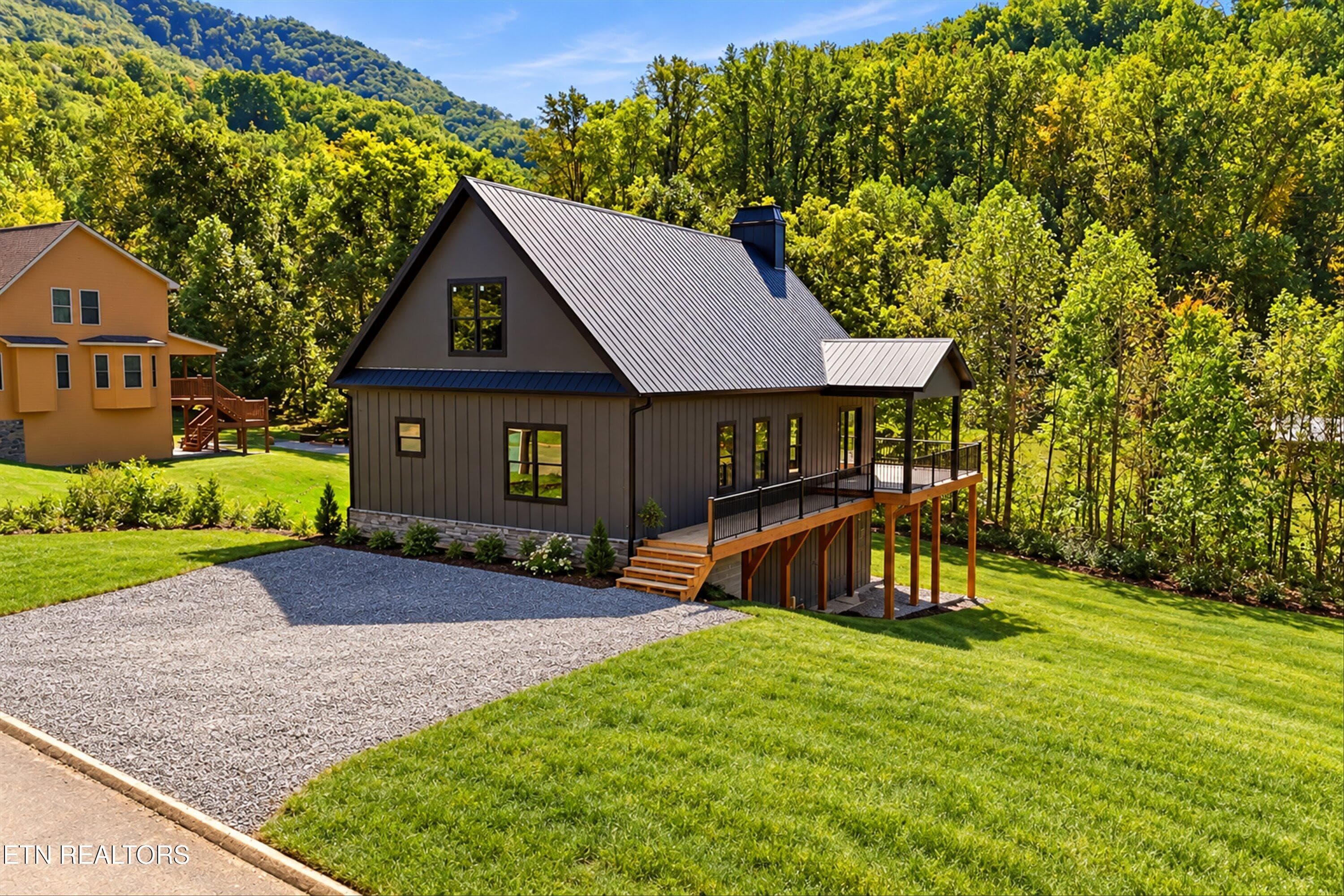 Virtually Stage Front Elevation - 3158 Thomas Headrick Rd, Sevierville, TN 37862, Sevierville