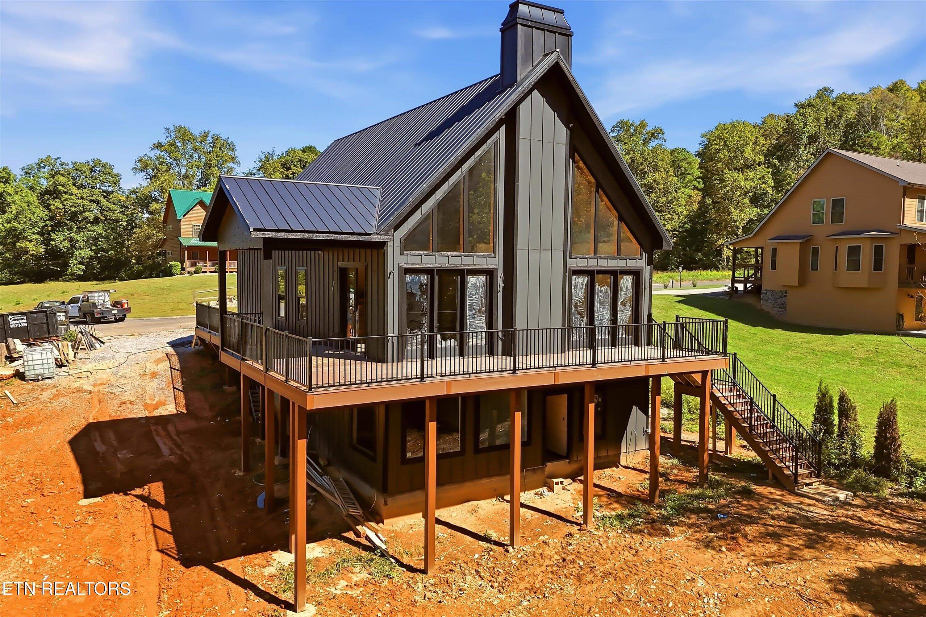 Rear Elevation - 3158 Thomas Headrick Rd, Sevierville, TN 37862, Sevierville