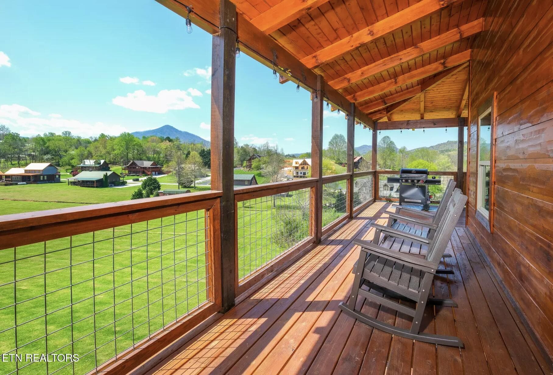 3 levels of covered decks - 3453 Cove Meadows Drive, Sevierville, TN 37862, Sevierville