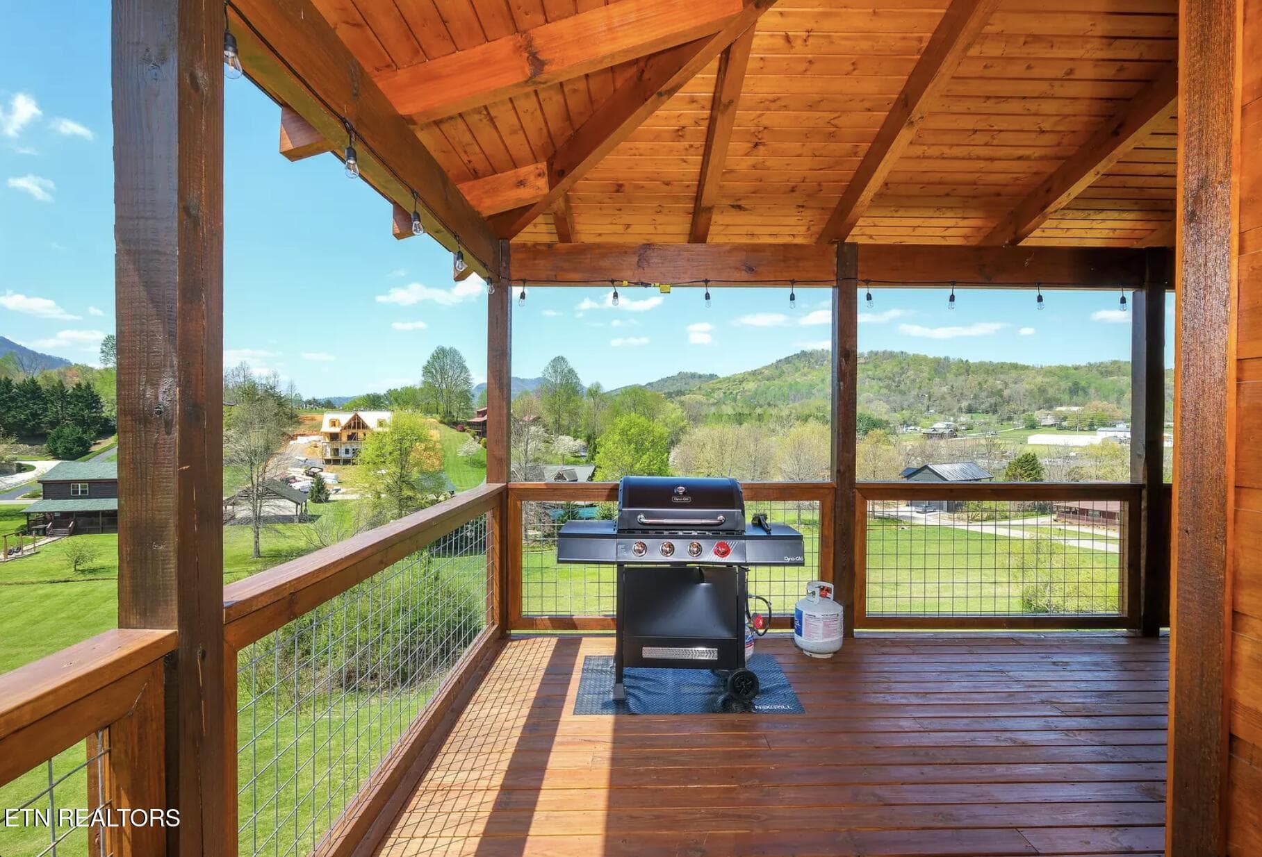 3 levels of covered decks - 3453 Cove Meadows Drive, Sevierville, TN 37862, Sevierville