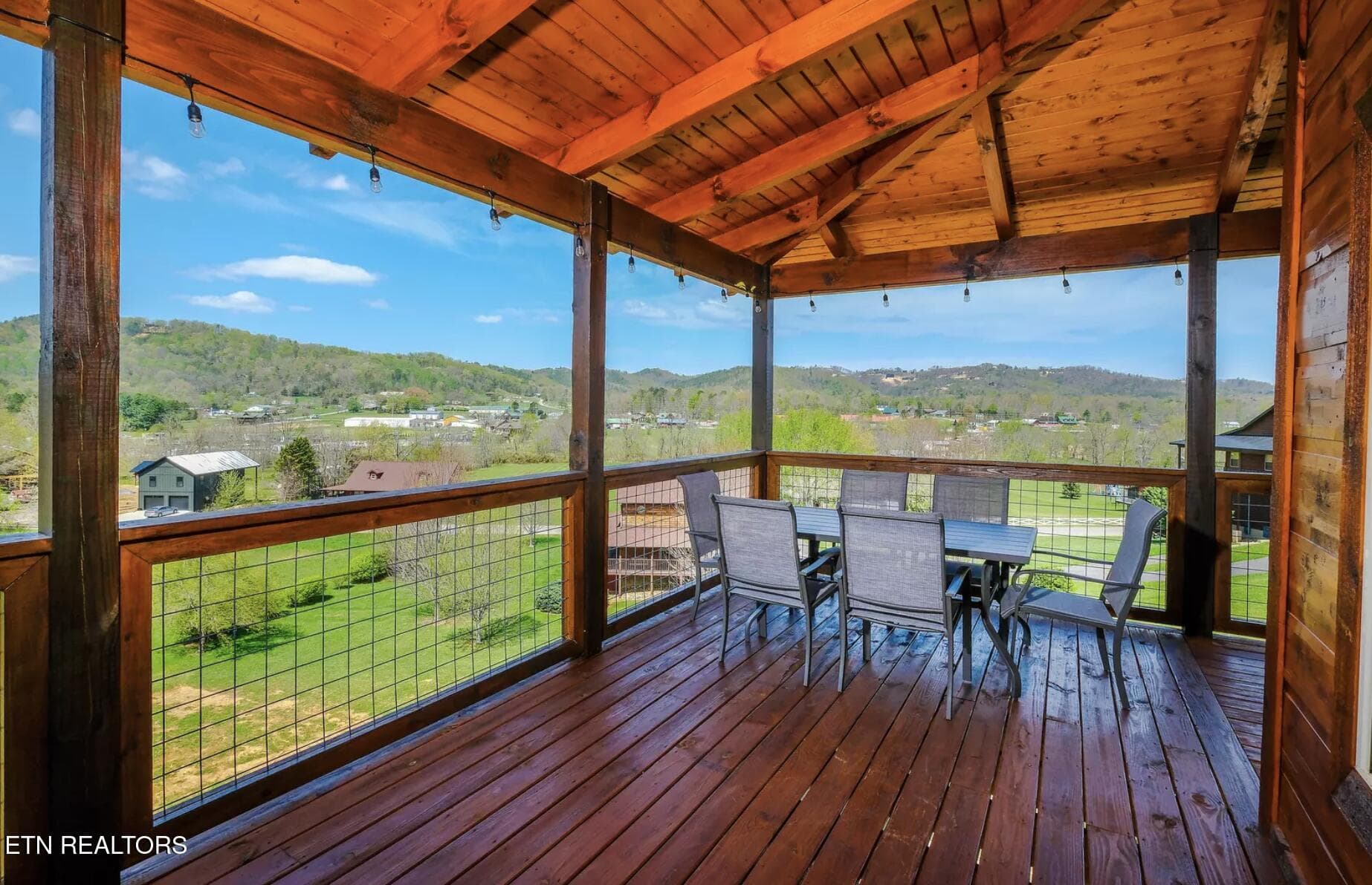 3 levels of covered decks - 3453 Cove Meadows Drive, Sevierville, TN 37862, Sevierville