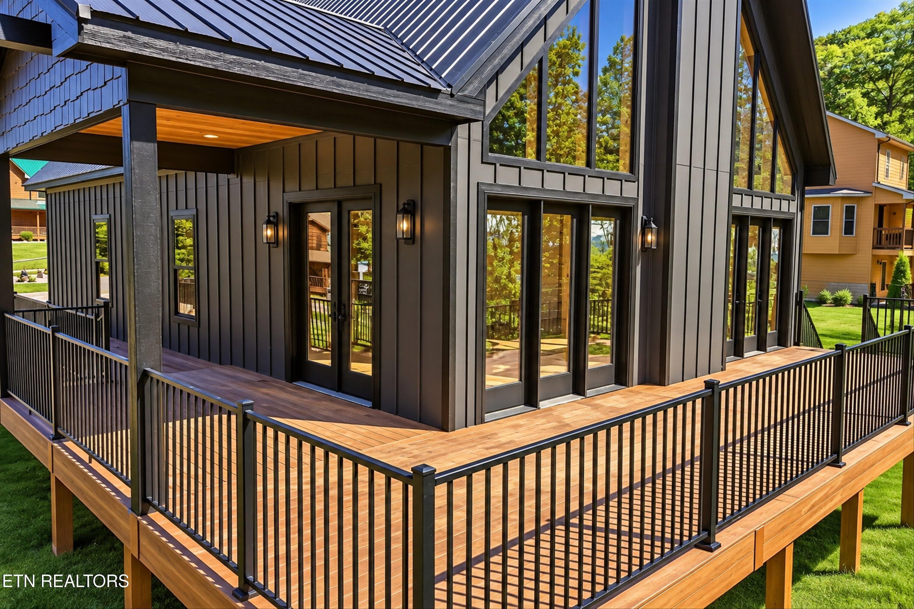 Virtually Staged Deck Area - 3158 Thomas Headrick Rd, Sevierville, TN 37862, Sevierville