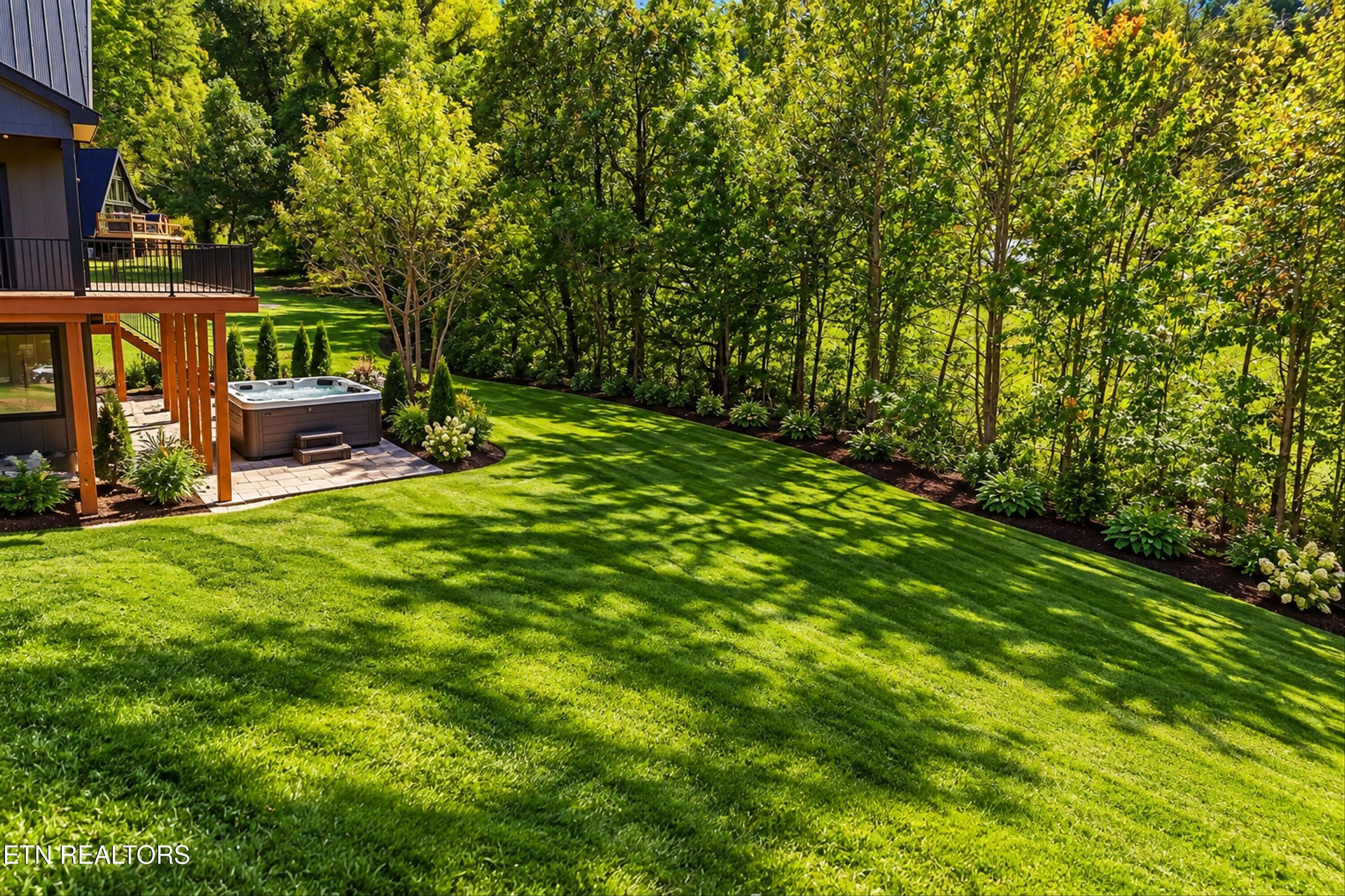 Virtually Staged Backyard Area - 3158 Thomas Headrick Rd, Sevierville, TN 37862, Sevierville