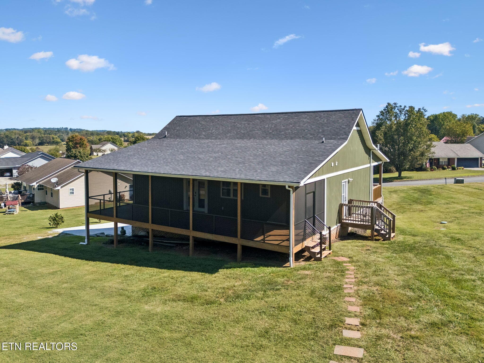 Back View - 5713 Quail Run Drive, Maryville, TN 37804, Maryville