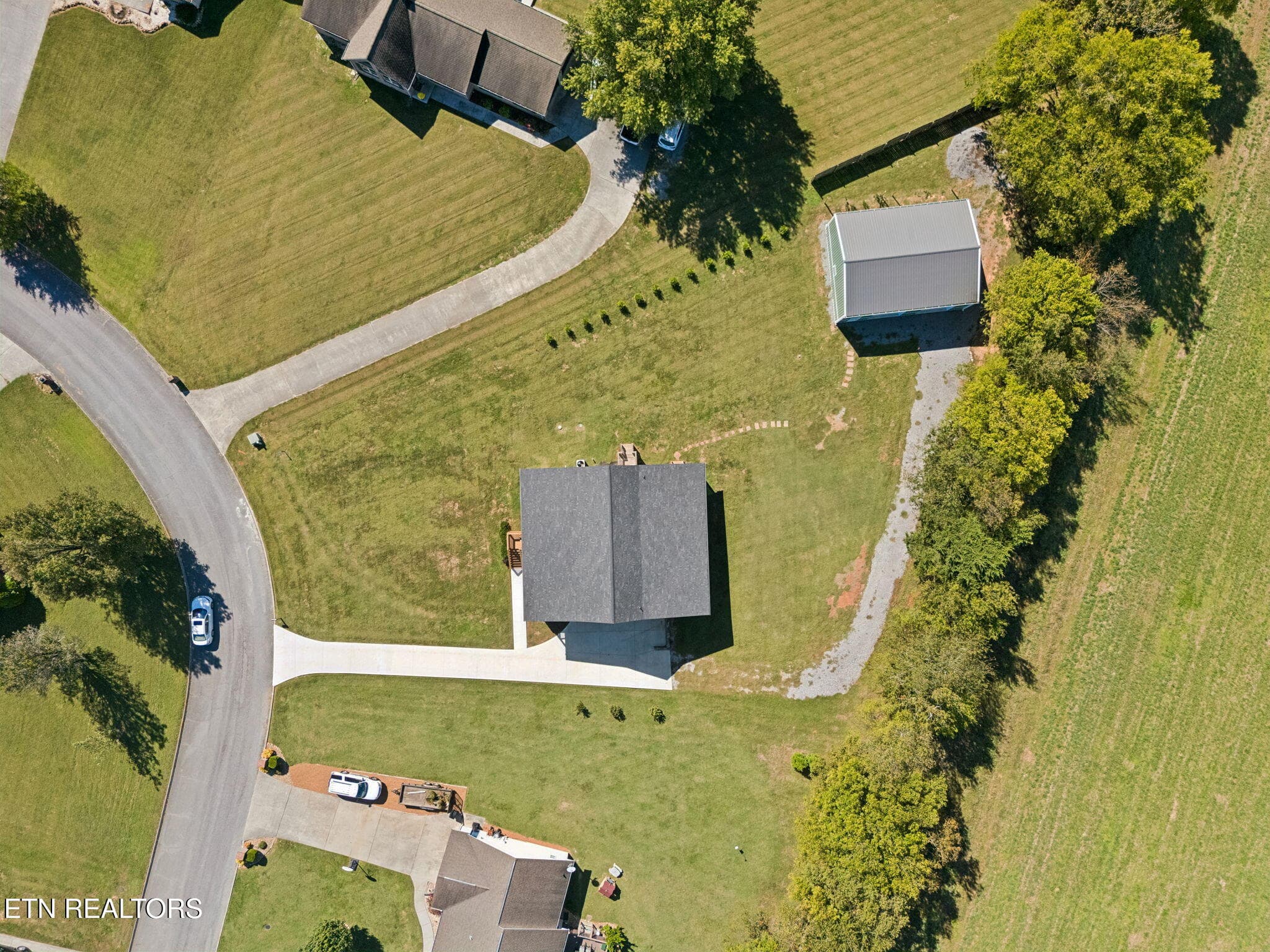 Overhead View - 5713 Quail Run Drive, Maryville, TN 37804, Maryville