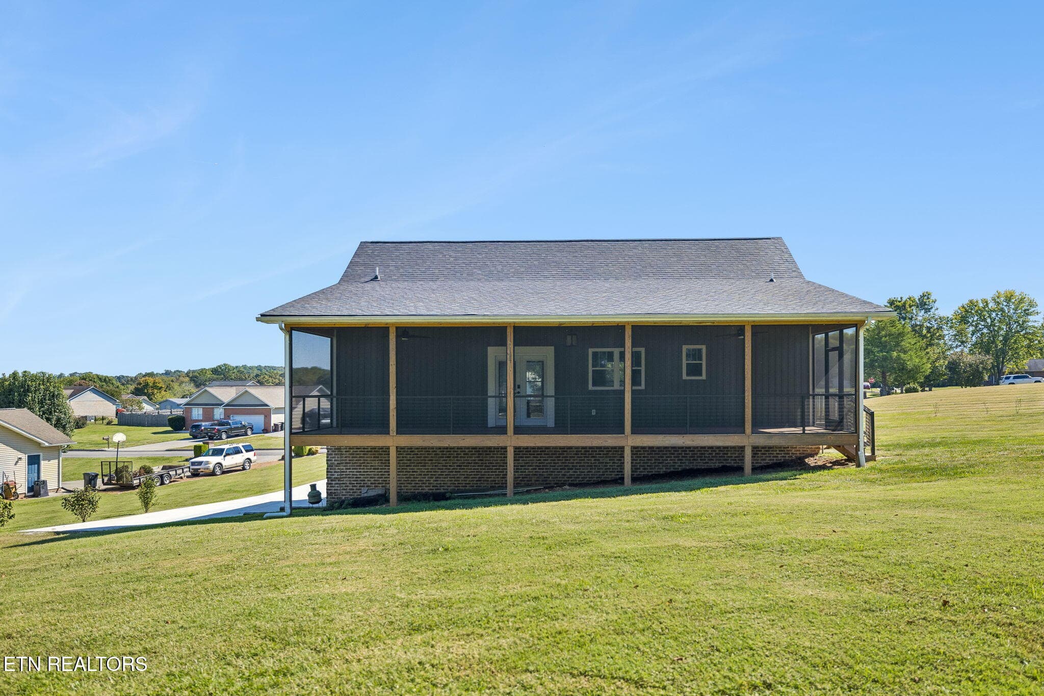 Back Elevation - 5713 Quail Run Drive, Maryville, TN 37804, Maryville