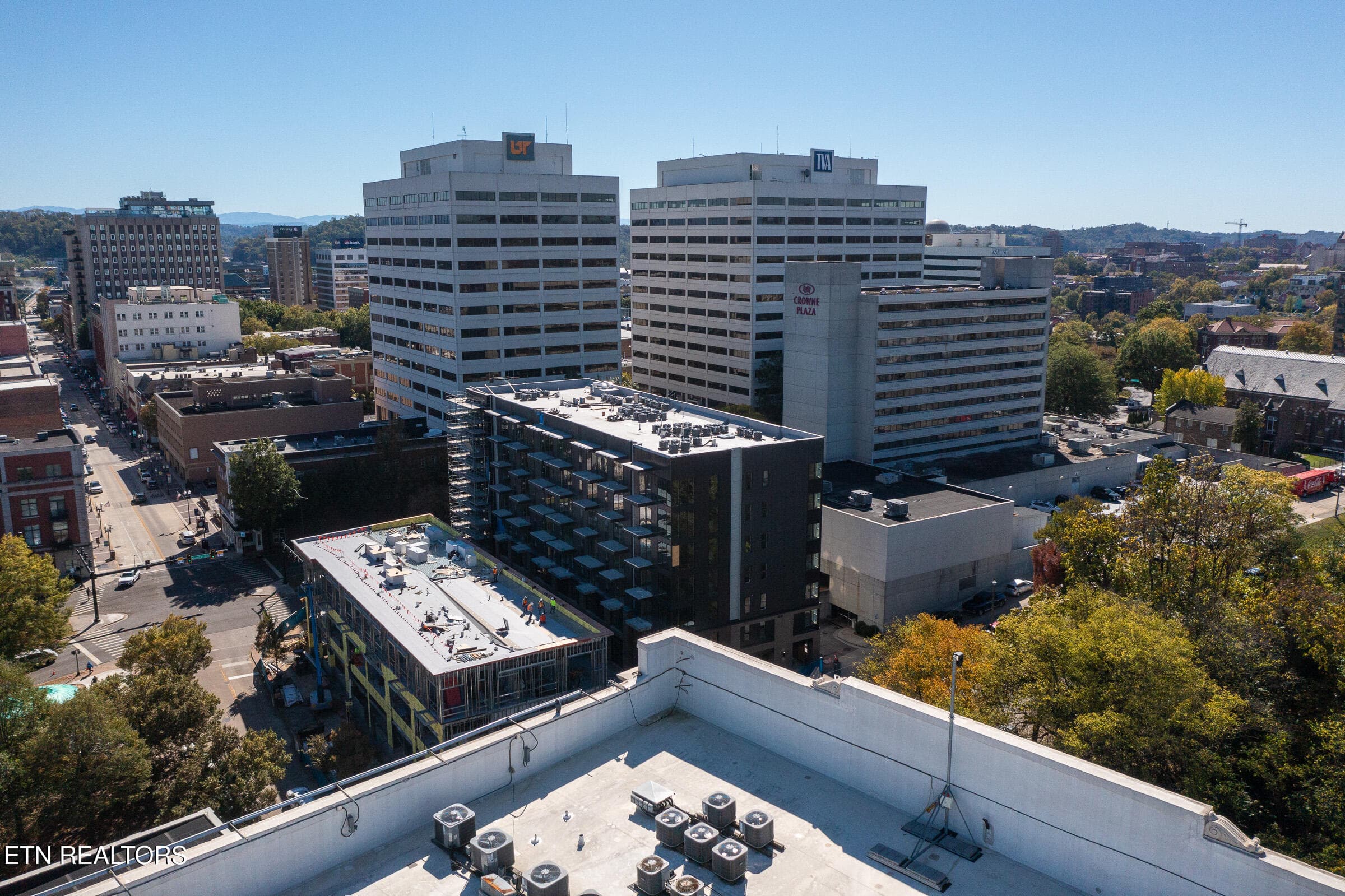 JBP_SterchiLoftsRooftopDRONETake2_2400px - 116 S Gay St 108, Knoxville, TN 37902, Knoxville