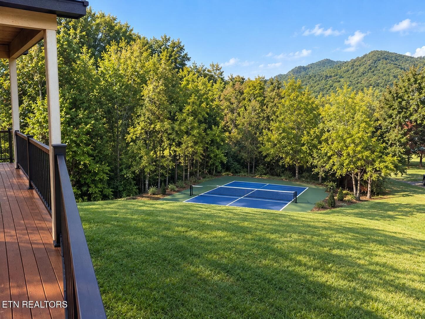 Virtually Staged Pickleball Court - 3158 Thomas Headrick Rd, Sevierville, TN 37862, Sevierville