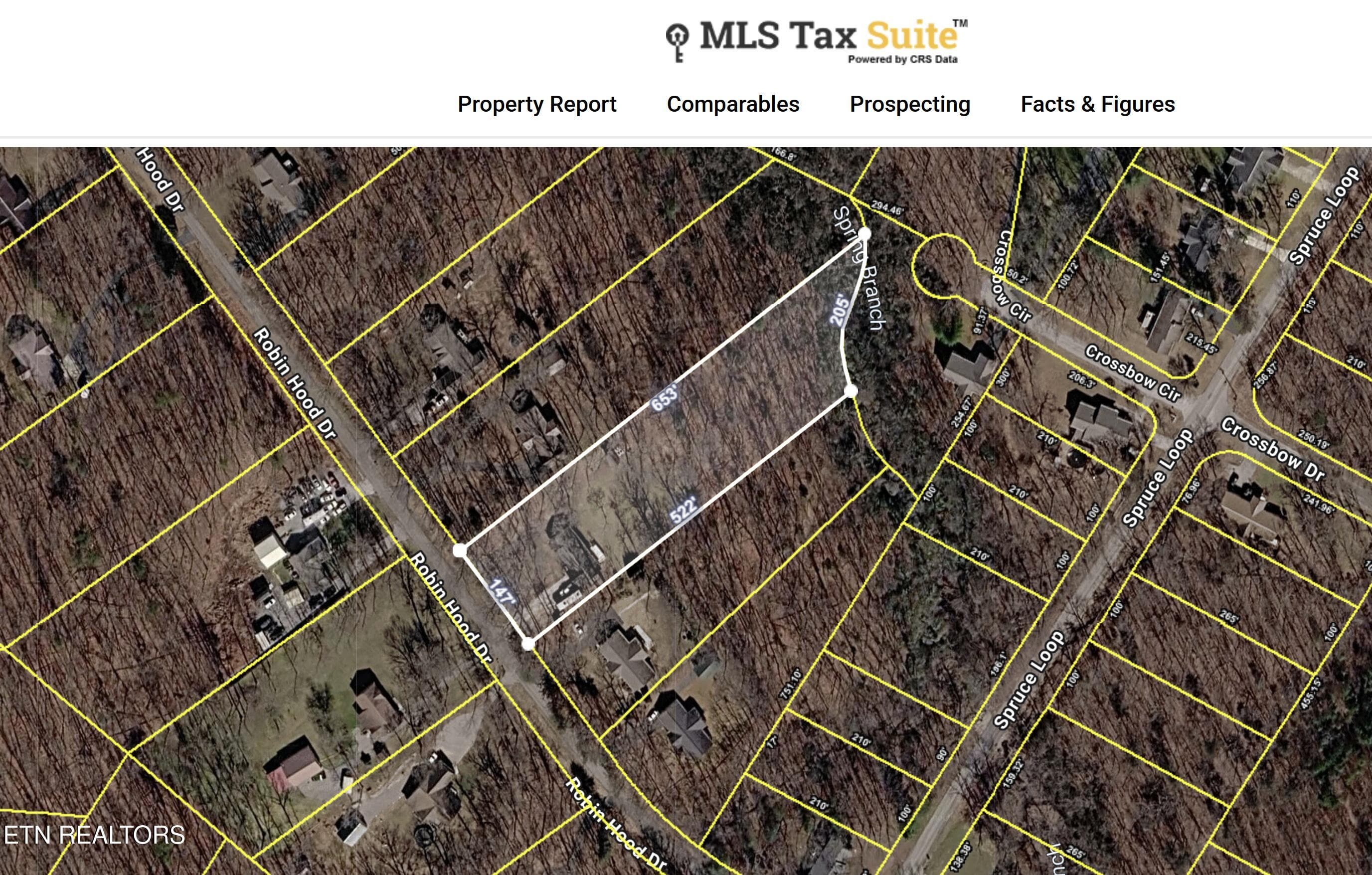 Aerial View - 118 Robin Hood Drive, Crossville, TN 38555, Crossville