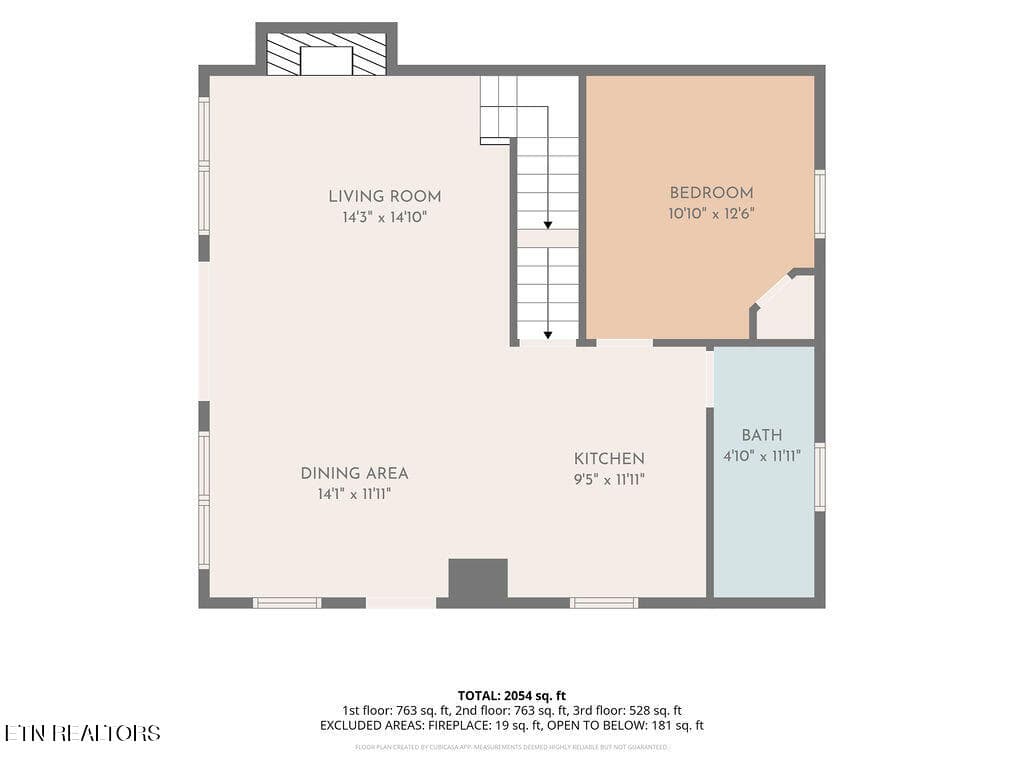 2nd_floor_4440_forest_vista_way_pigeon_f - 4445 Forest Vista Way, Pigeon Forge, TN 37863, Pigeon Forge